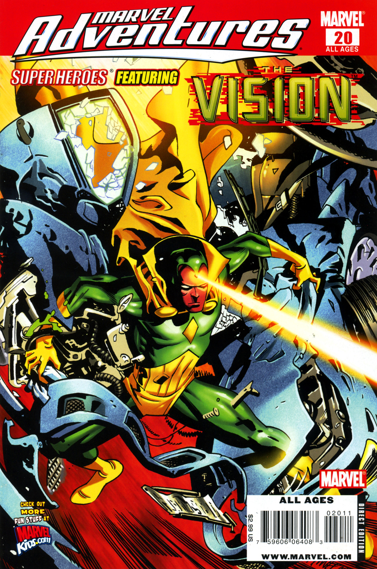 Read online Marvel Adventures Super Heroes (2008) comic -  Issue #20 - 1