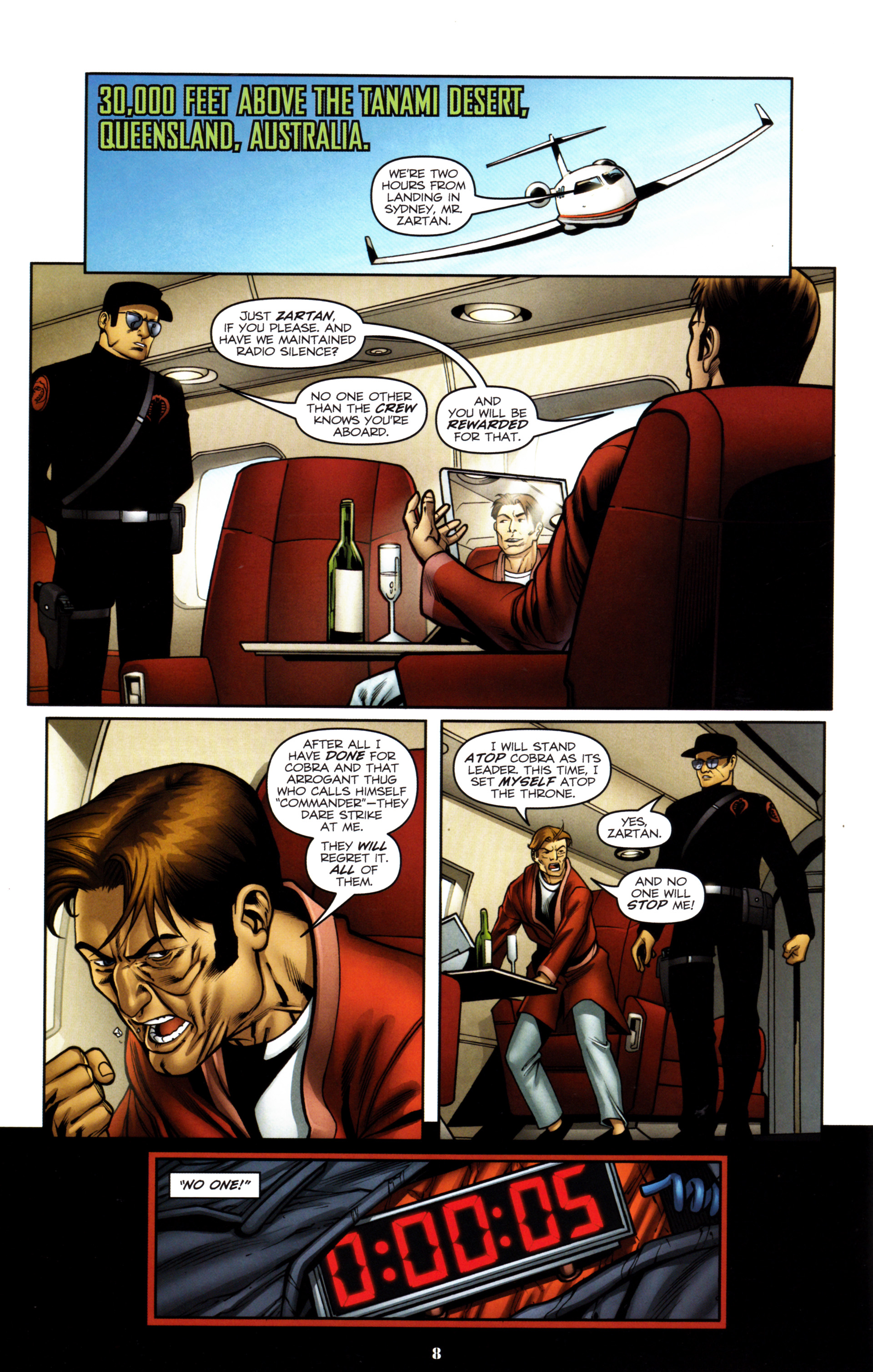 Read online Snake Eyes and Storm Shadow comic -  Issue #15 - 10