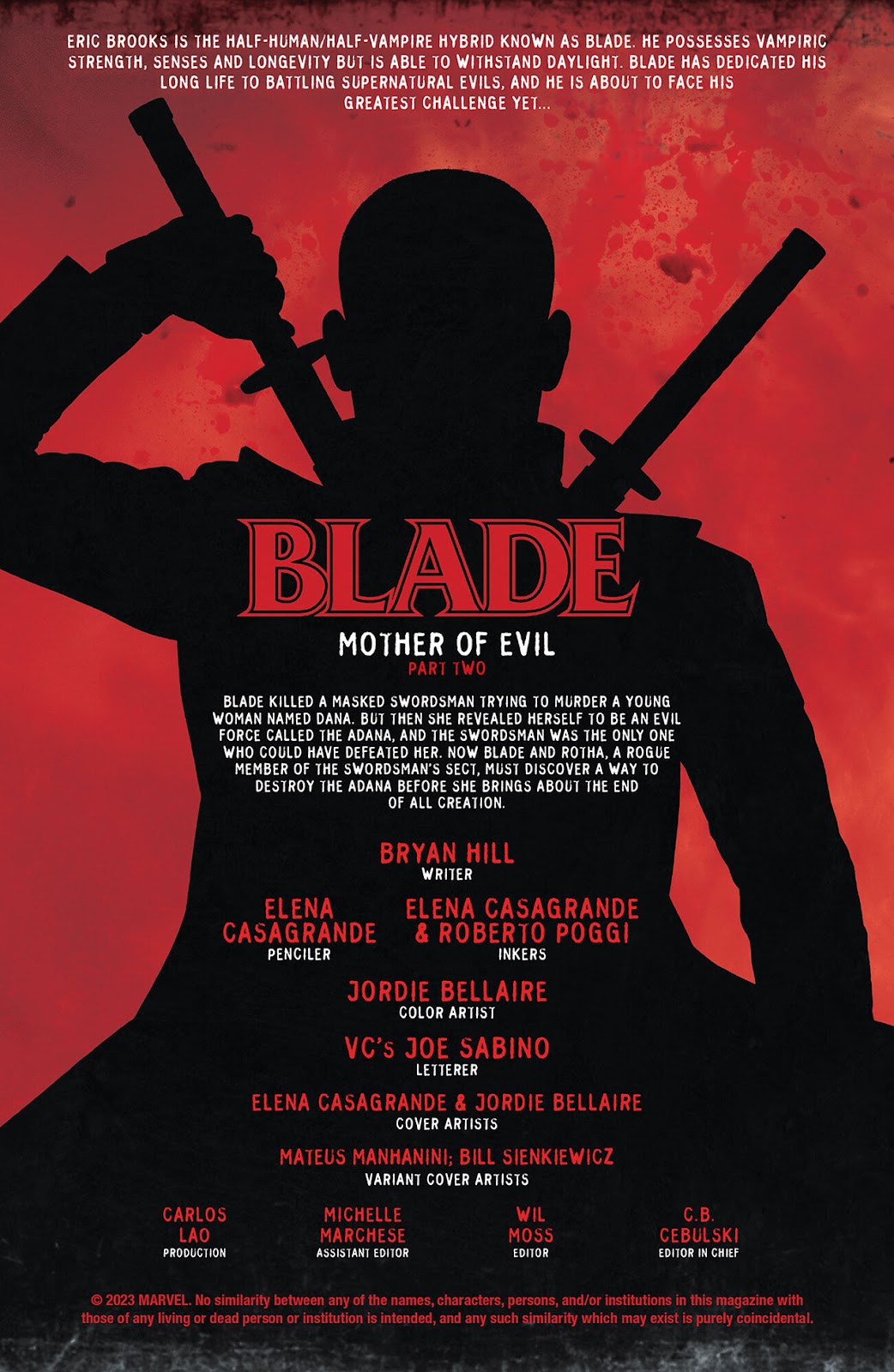 Blade (2023) issue 2 - Page 4