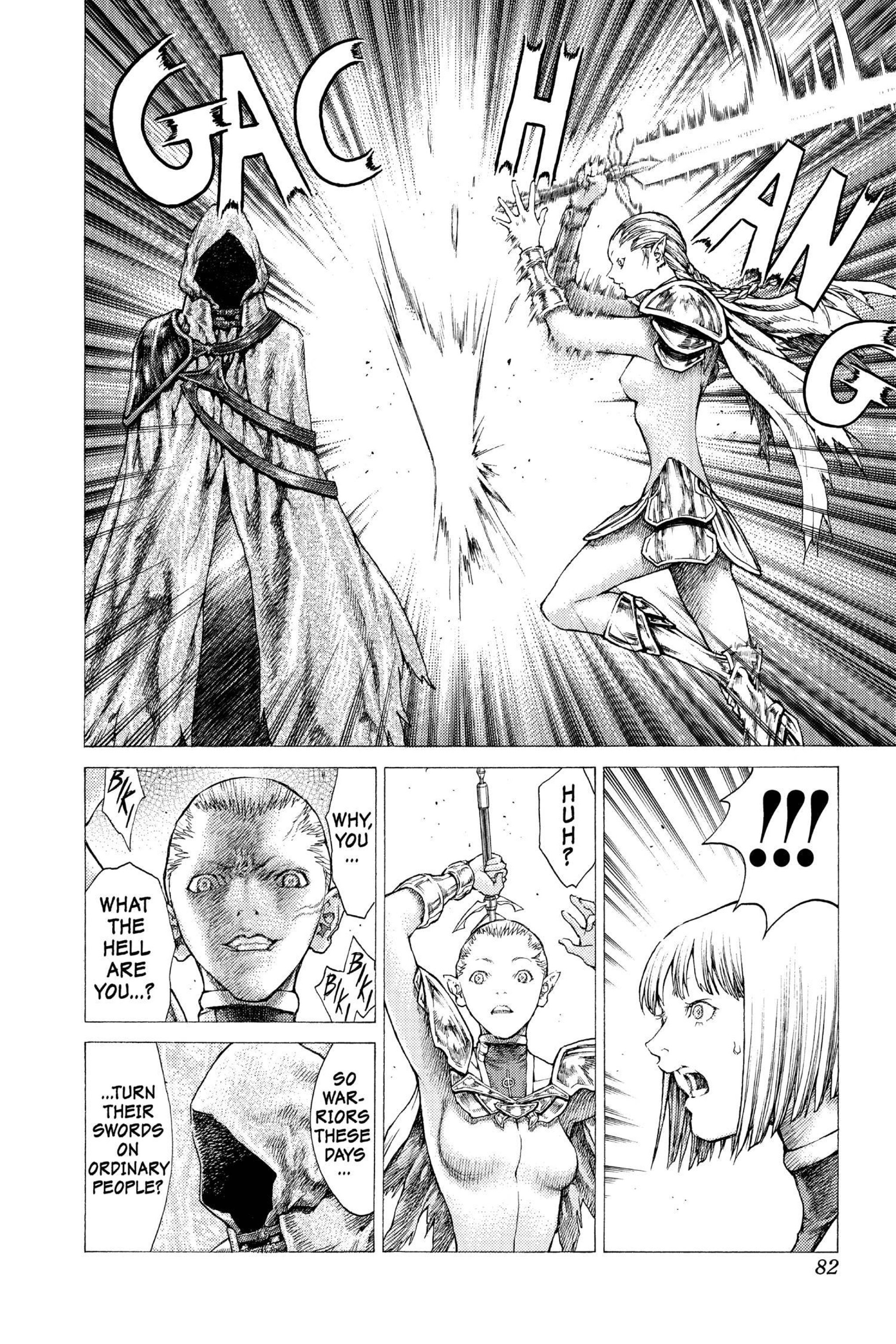 Read online Claymore comic -  Issue #7 - 77