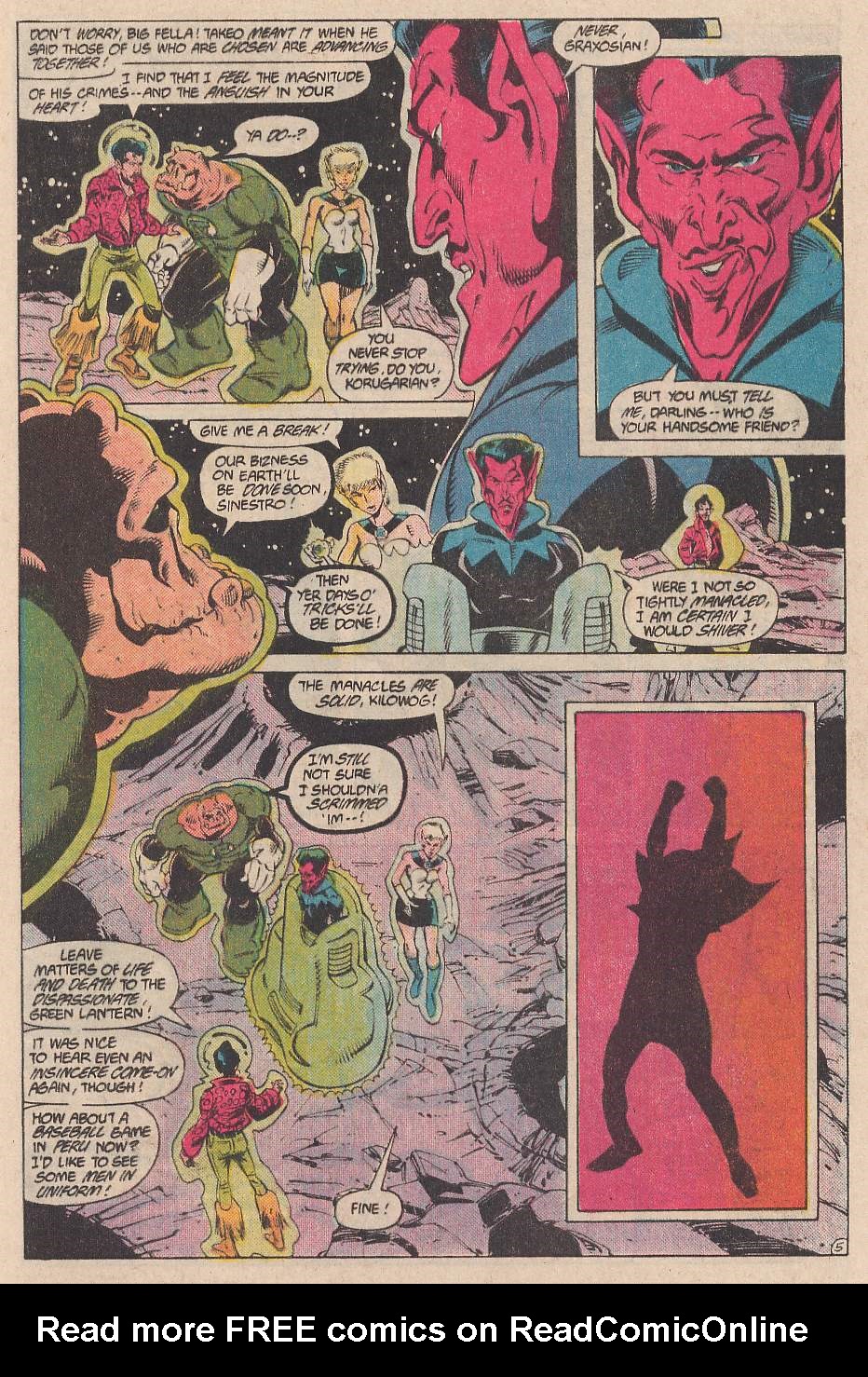 Read online The Green Lantern Corps comic -  Issue #221 - 6