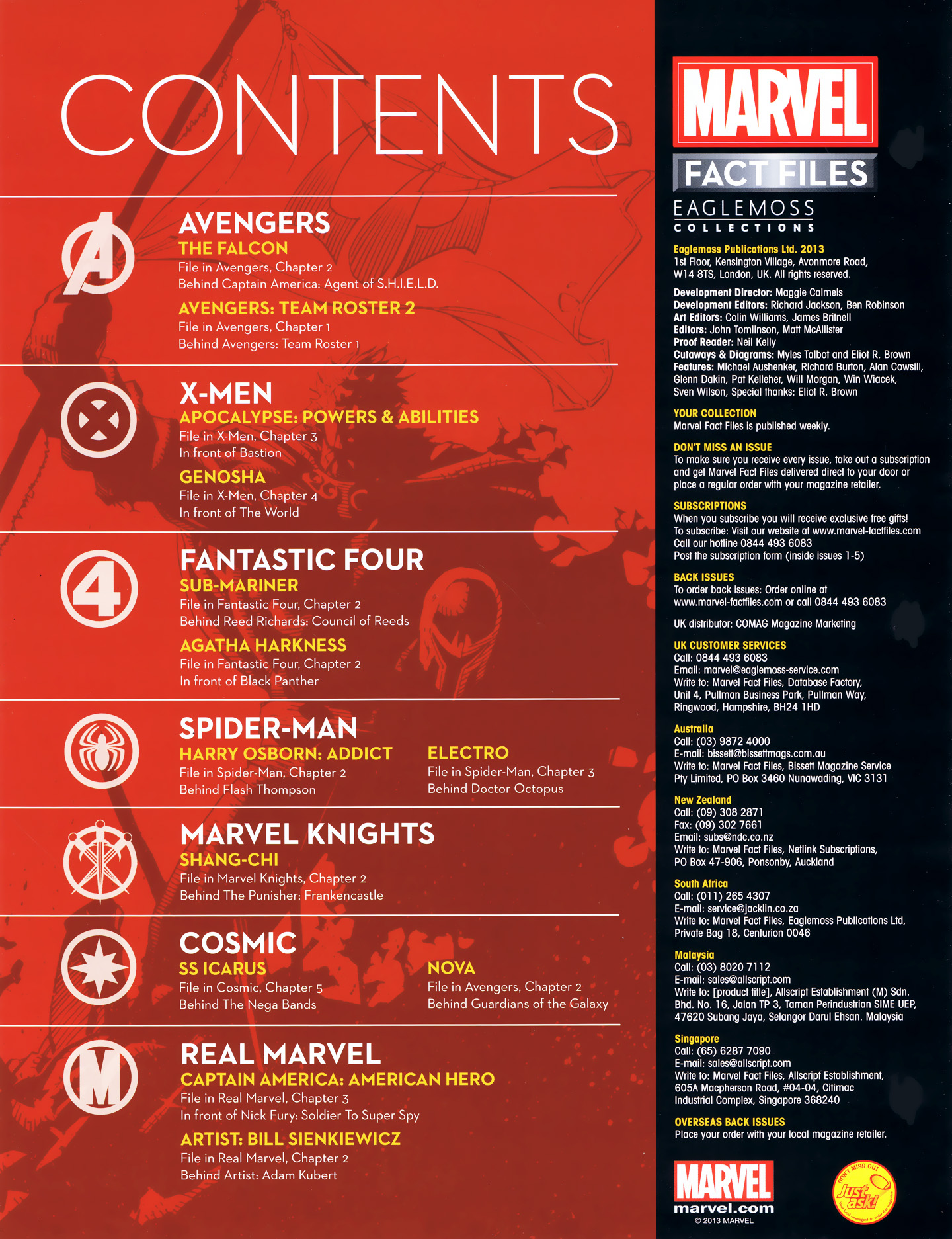 Read online Marvel Fact Files comic -  Issue #29 - 3