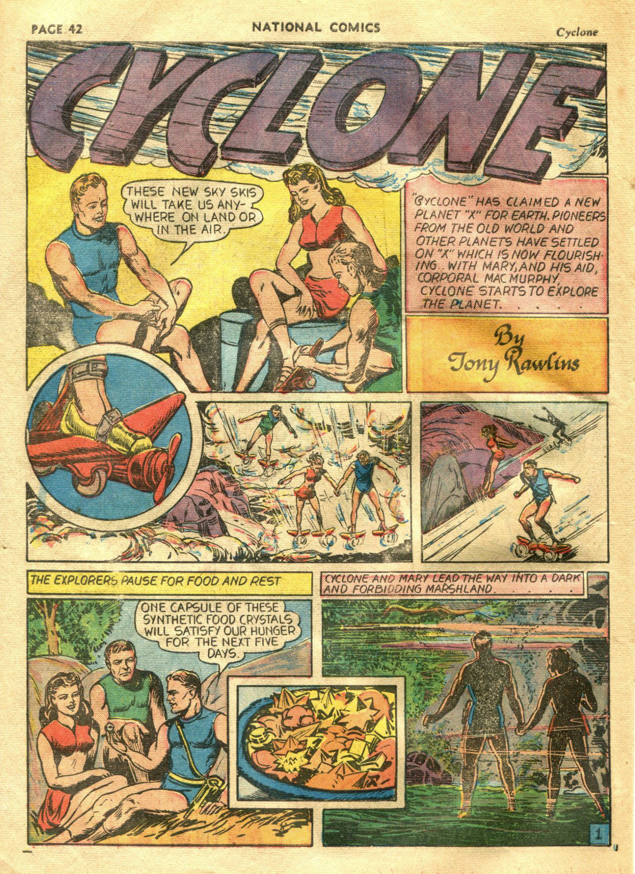 Read online National Comics comic -  Issue #3 - 44