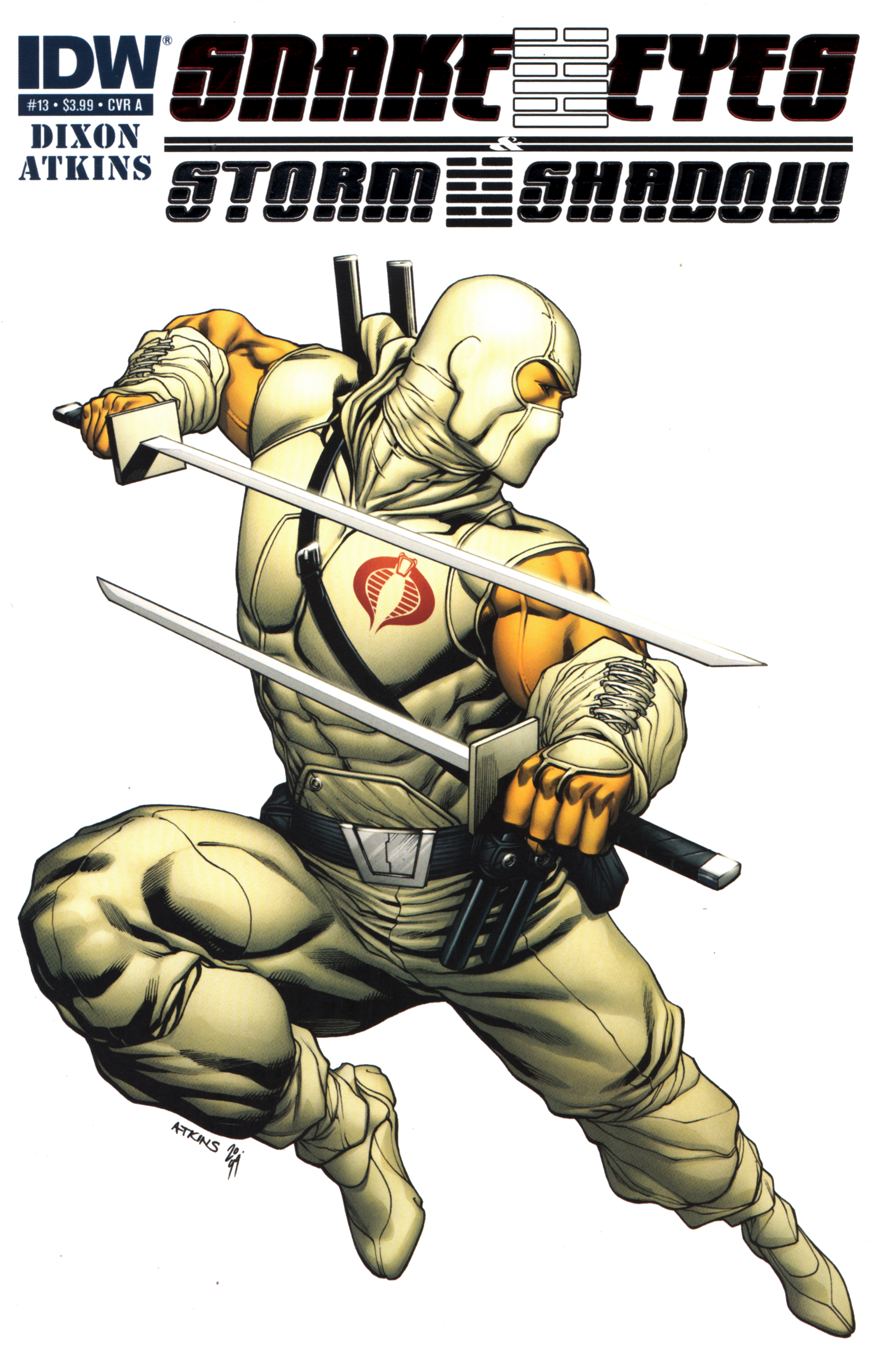 Read online Snake Eyes and Storm Shadow comic -  Issue #13 - 1