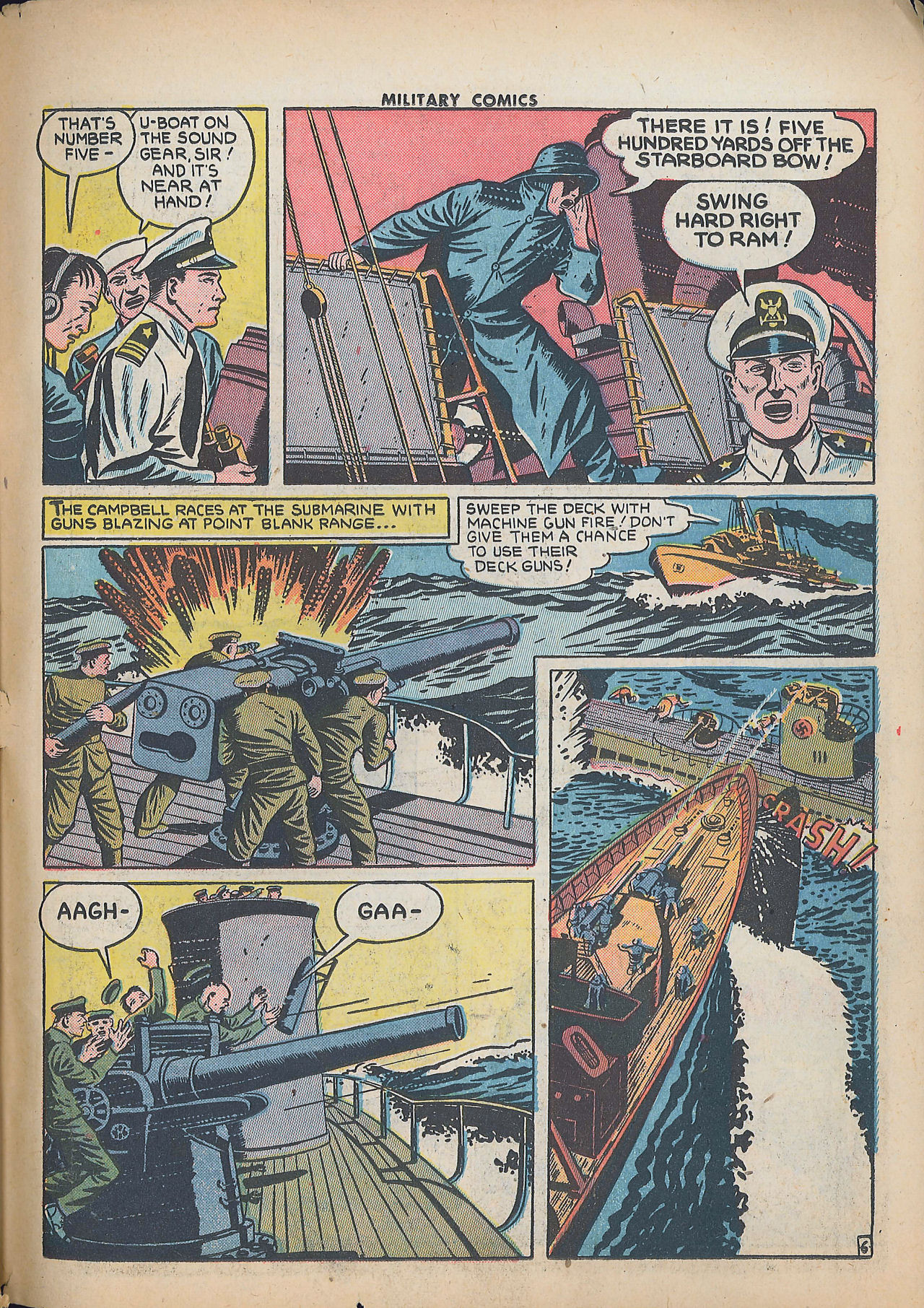 Read online Military Comics comic -  Issue #25 - 57