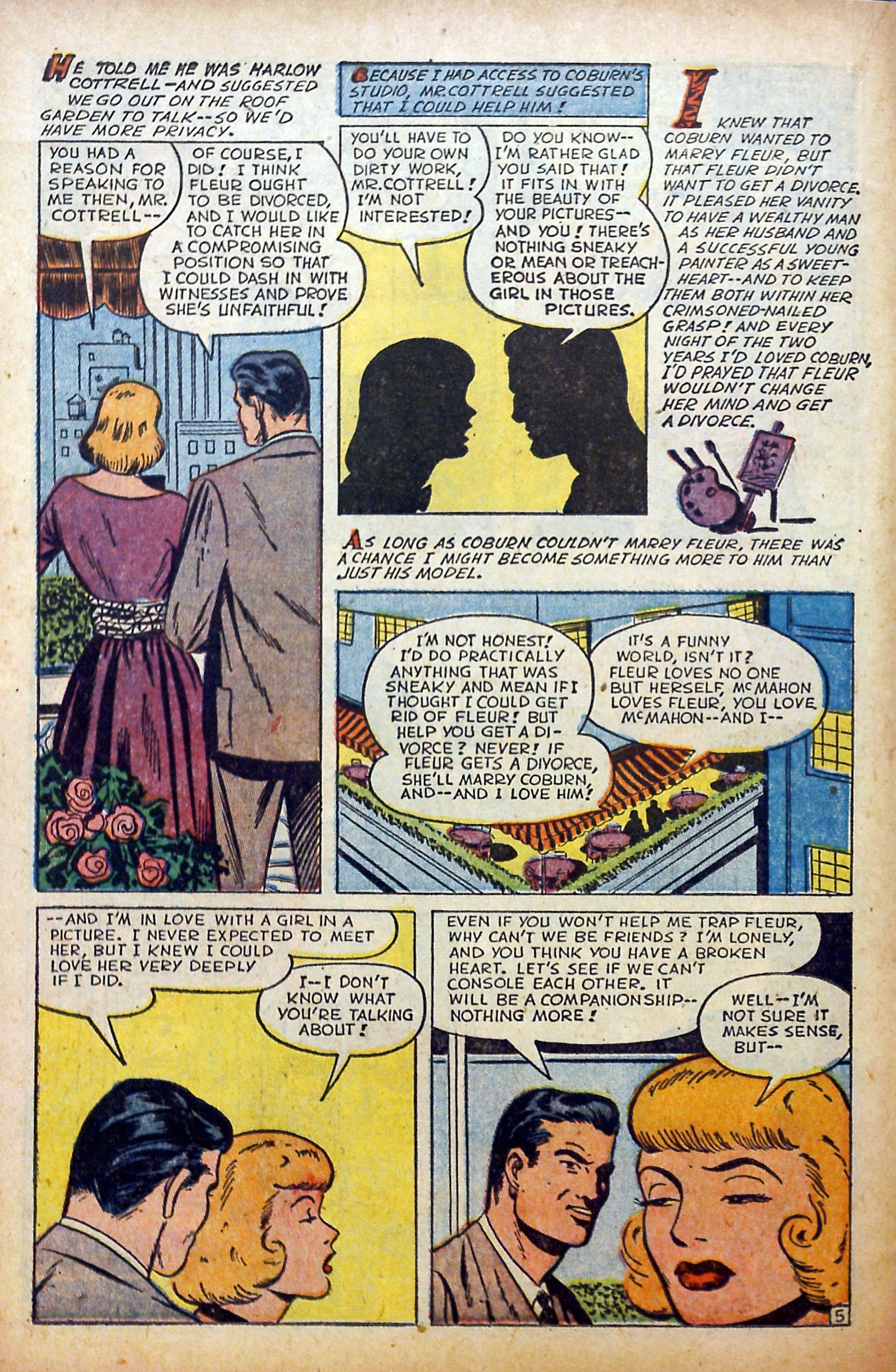 Read online Glamorous Romances comic -  Issue #76 - 14