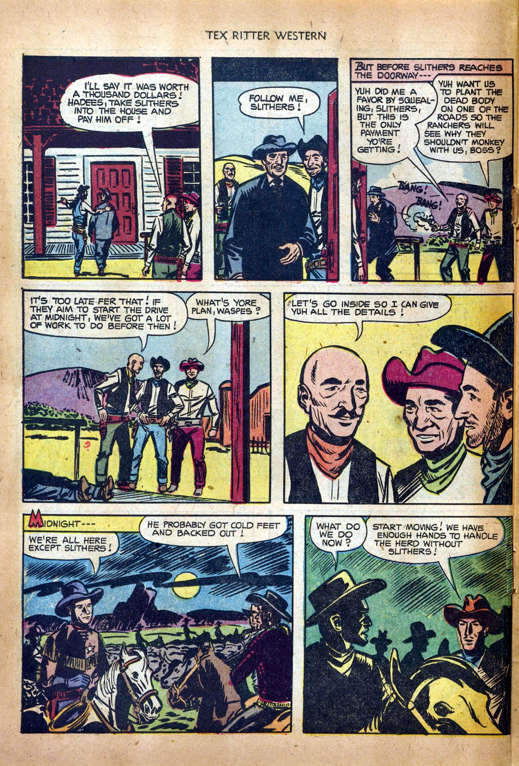 Read online Tex Ritter Western comic -  Issue #17 - 26