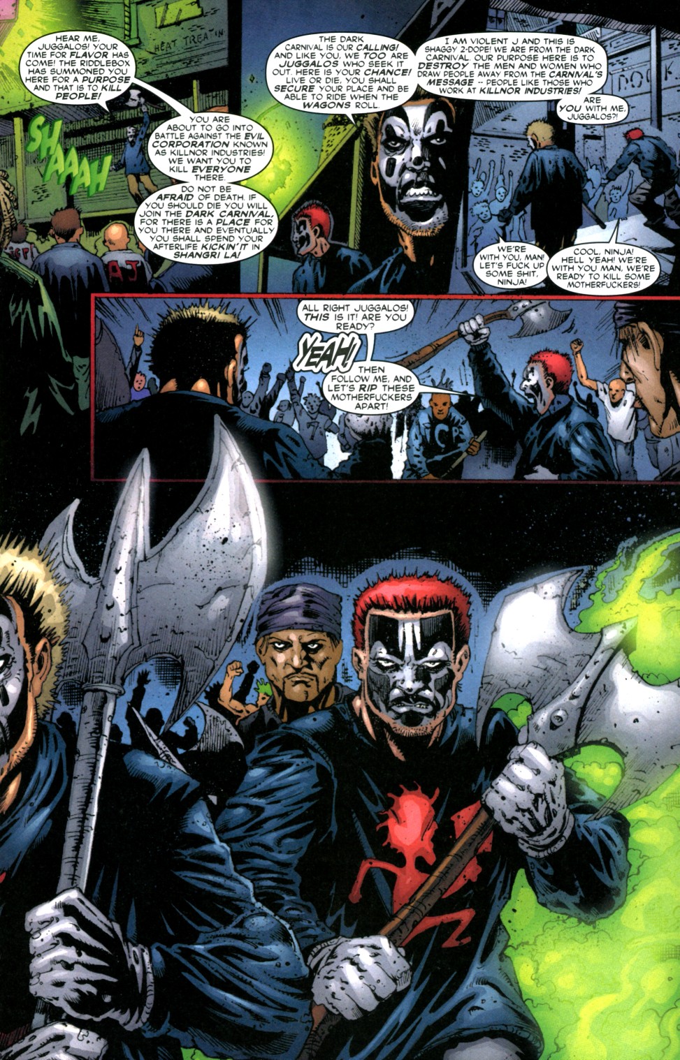 Read online Insane Clown Posse: The Pendulum comic -  Issue #10 - 15