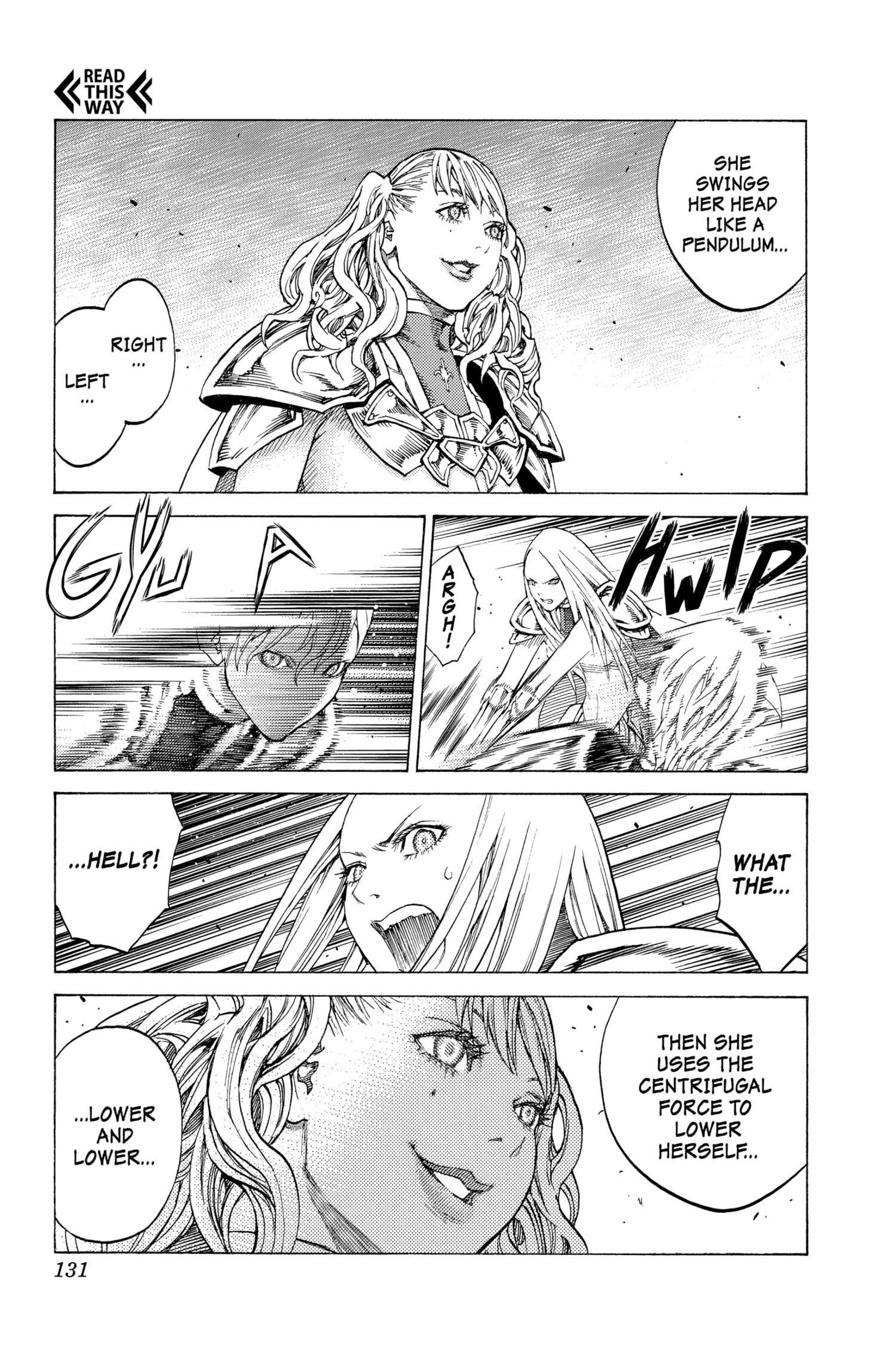 Read online Claymore comic -  Issue #21 - 121