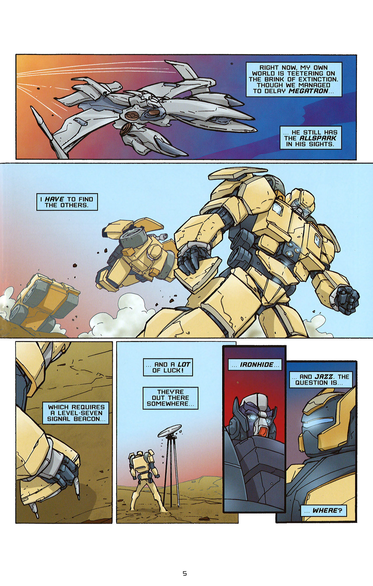 Read online Transformers: Saga of the Allspark comic -  Issue #2 - 8