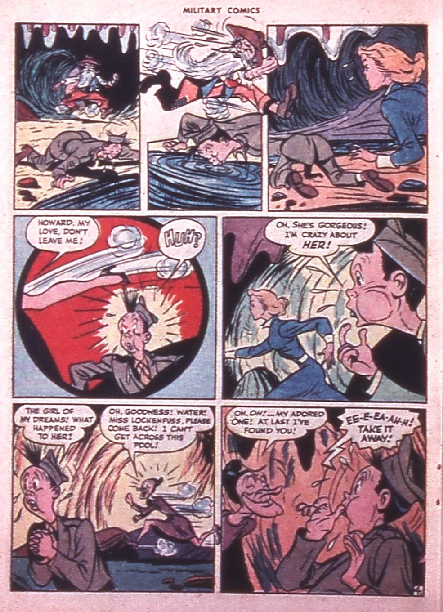 Read online Military Comics comic -  Issue #38 - 34
