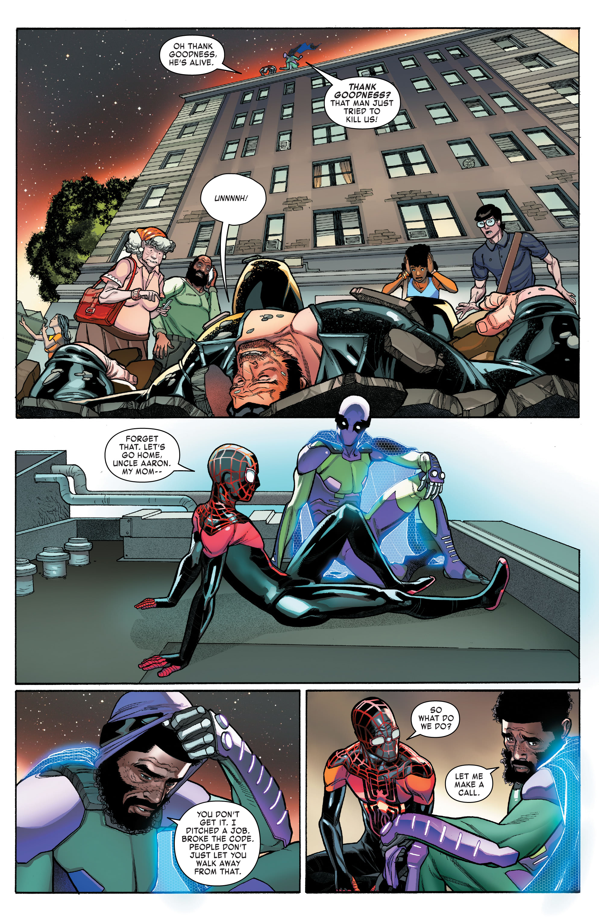 Read online Miles Morales: Spider-Man By Saladin Ahmed Omnibus comic -  Issue # TPB (Part 4) - 34