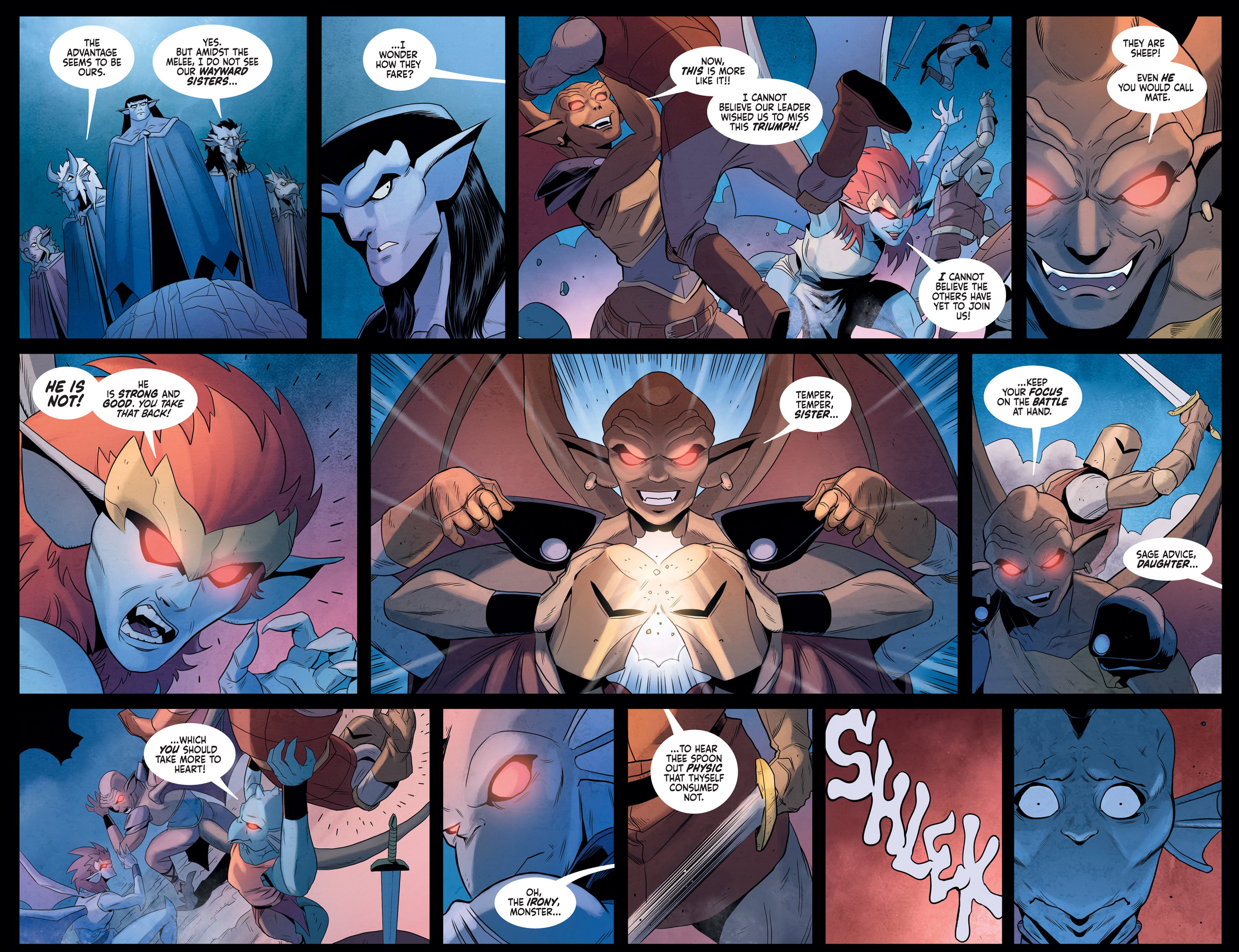 Read online Gargoyles: Dark Ages comic -  Issue #2 - 13