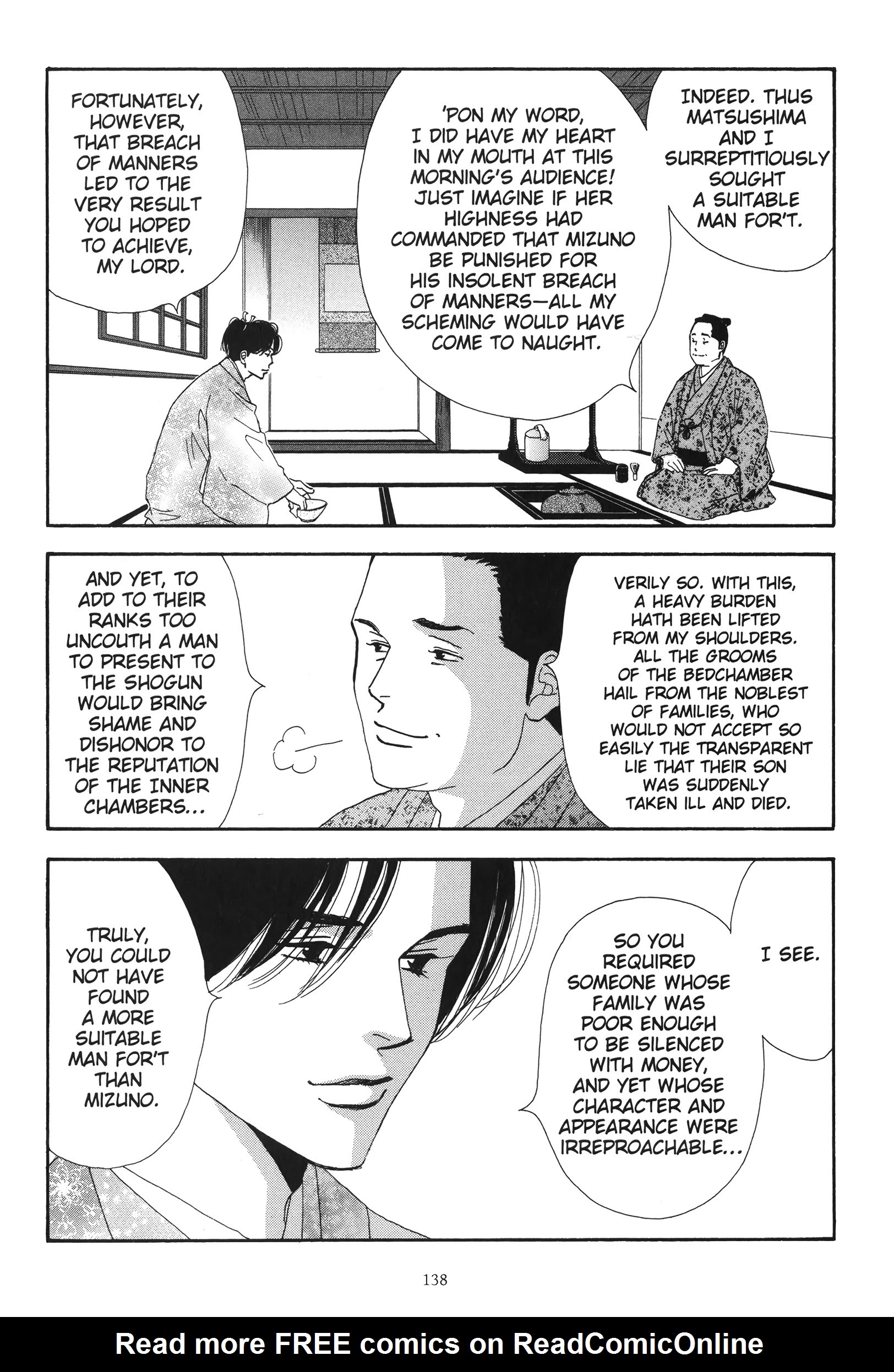 Read online Ōoku: The Inner Chambers comic -  Issue # TPB 1 - 138