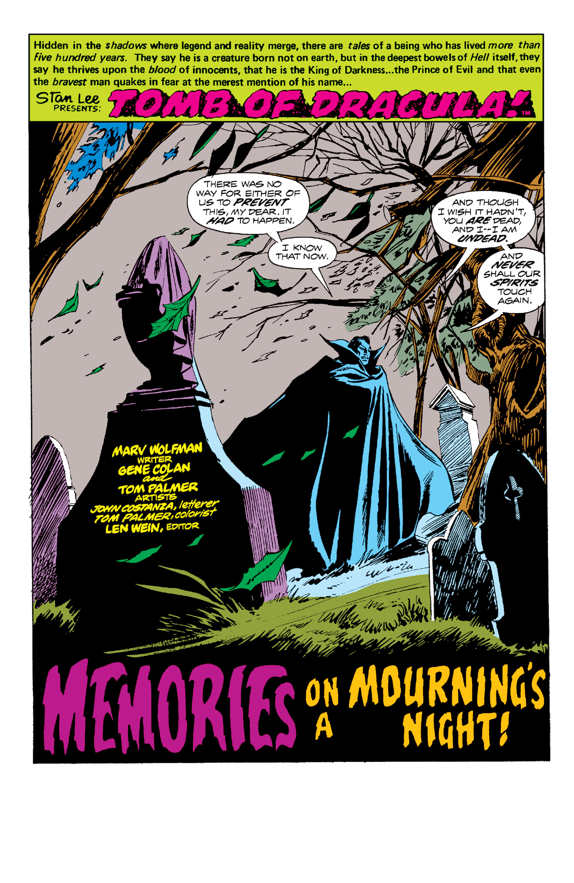 Read online Tomb of Dracula (1972) comic -  Issue # _The Complete Collection 3 (Part 2) - 27