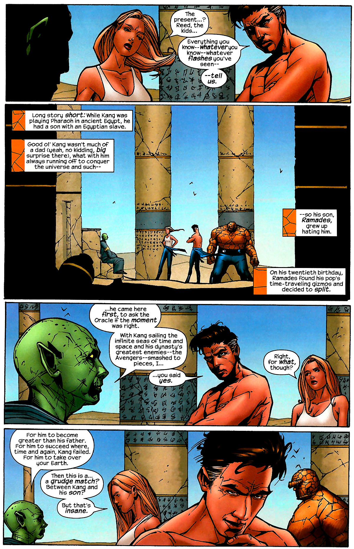 Read online Marvel Knights 4 comic -  Issue #16 - 18