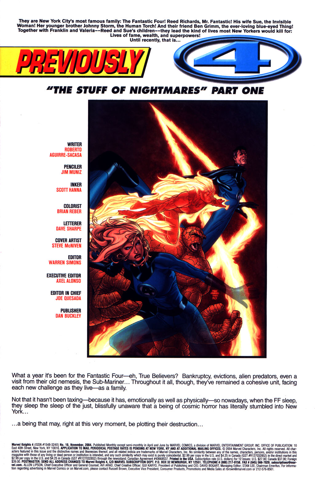 Read online Marvel Knights 4 comic -  Issue #10 - 2