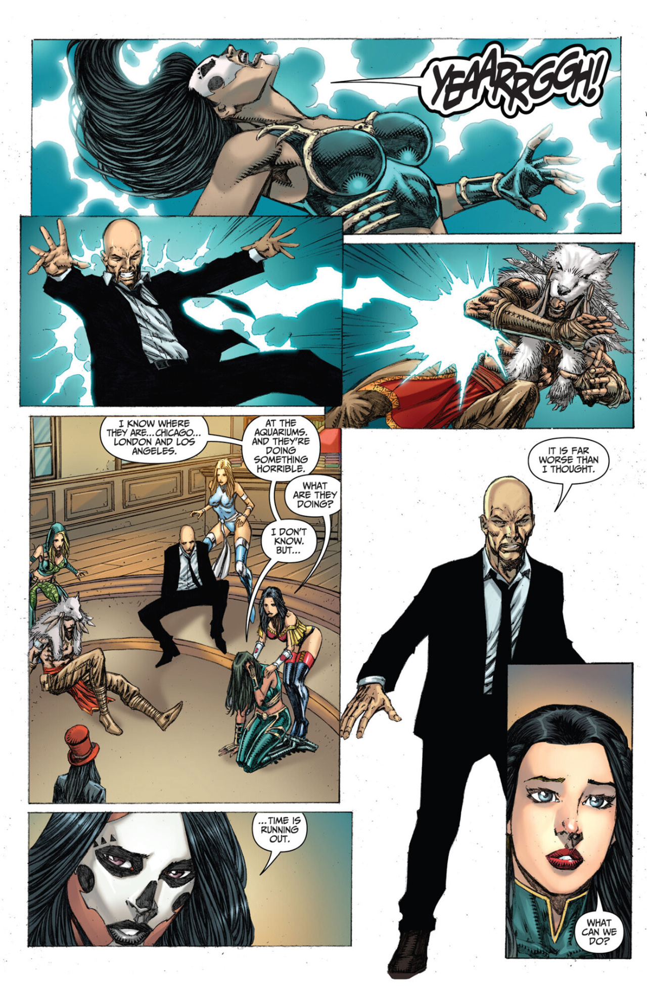 Read online Robyn Hood Annual: Invasion comic -  Issue # Full - 10