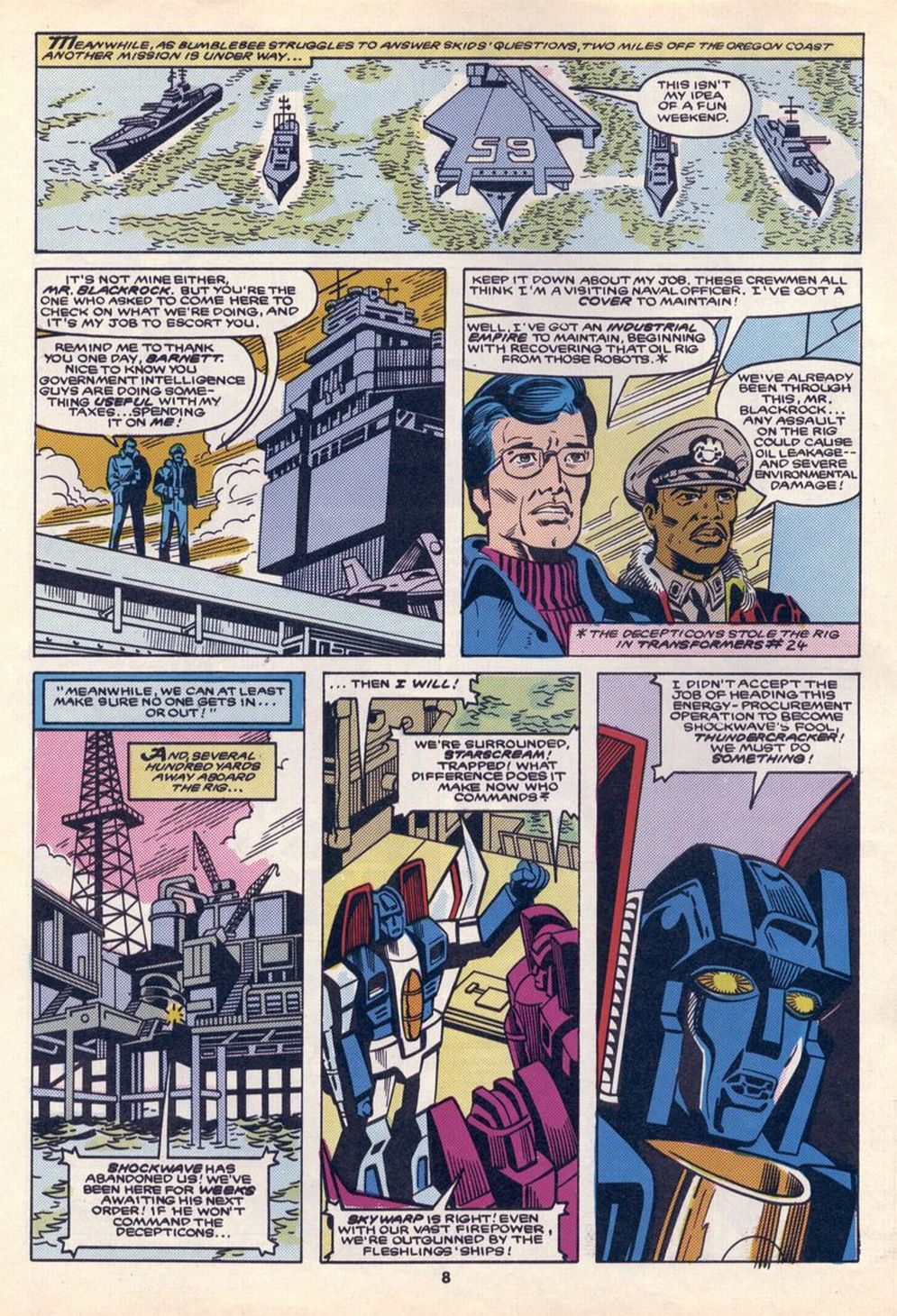 Read online The Transformers (UK) comic -  Issue #53 - 7
