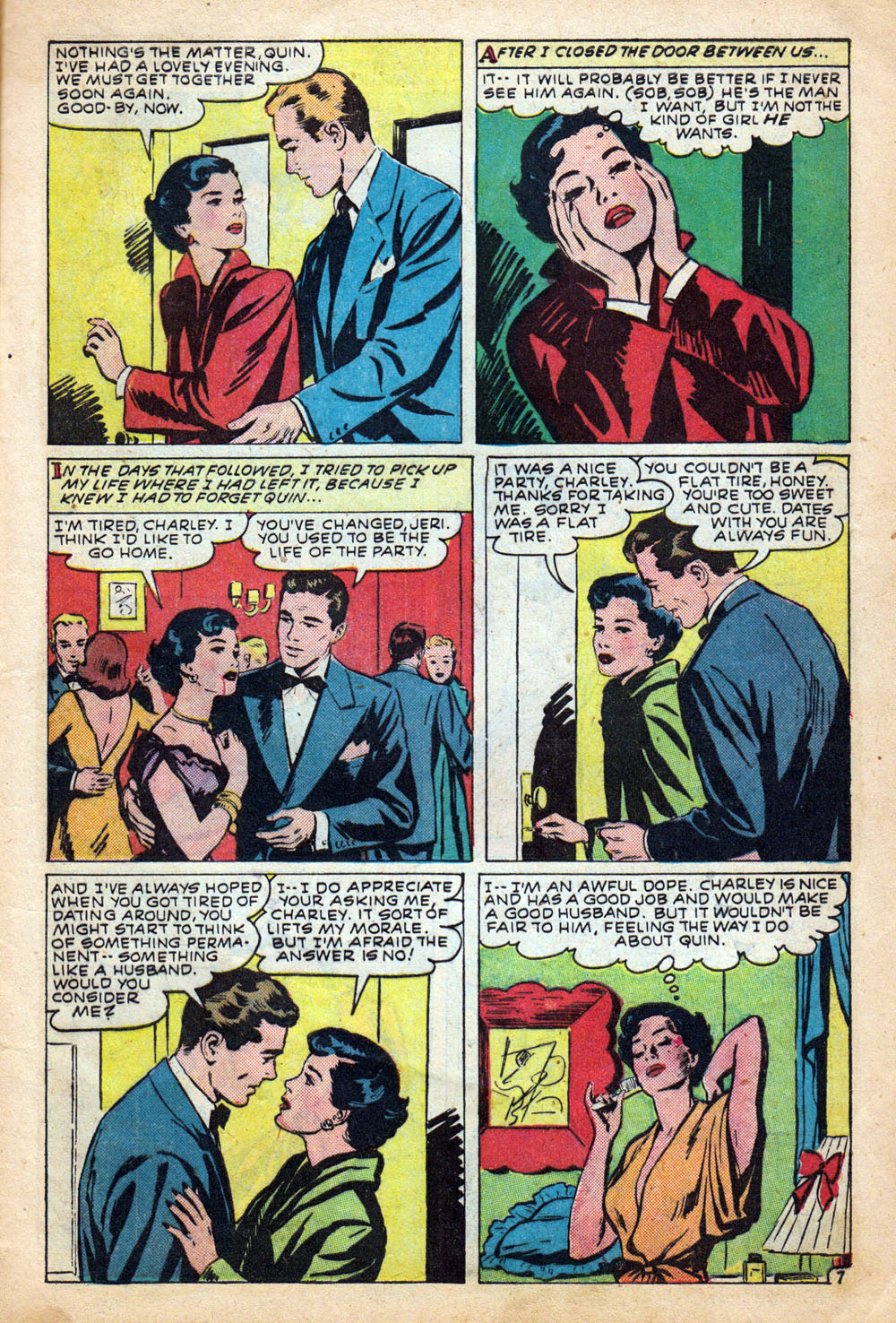 Read online Glamorous Romances comic -  Issue #47 - 9