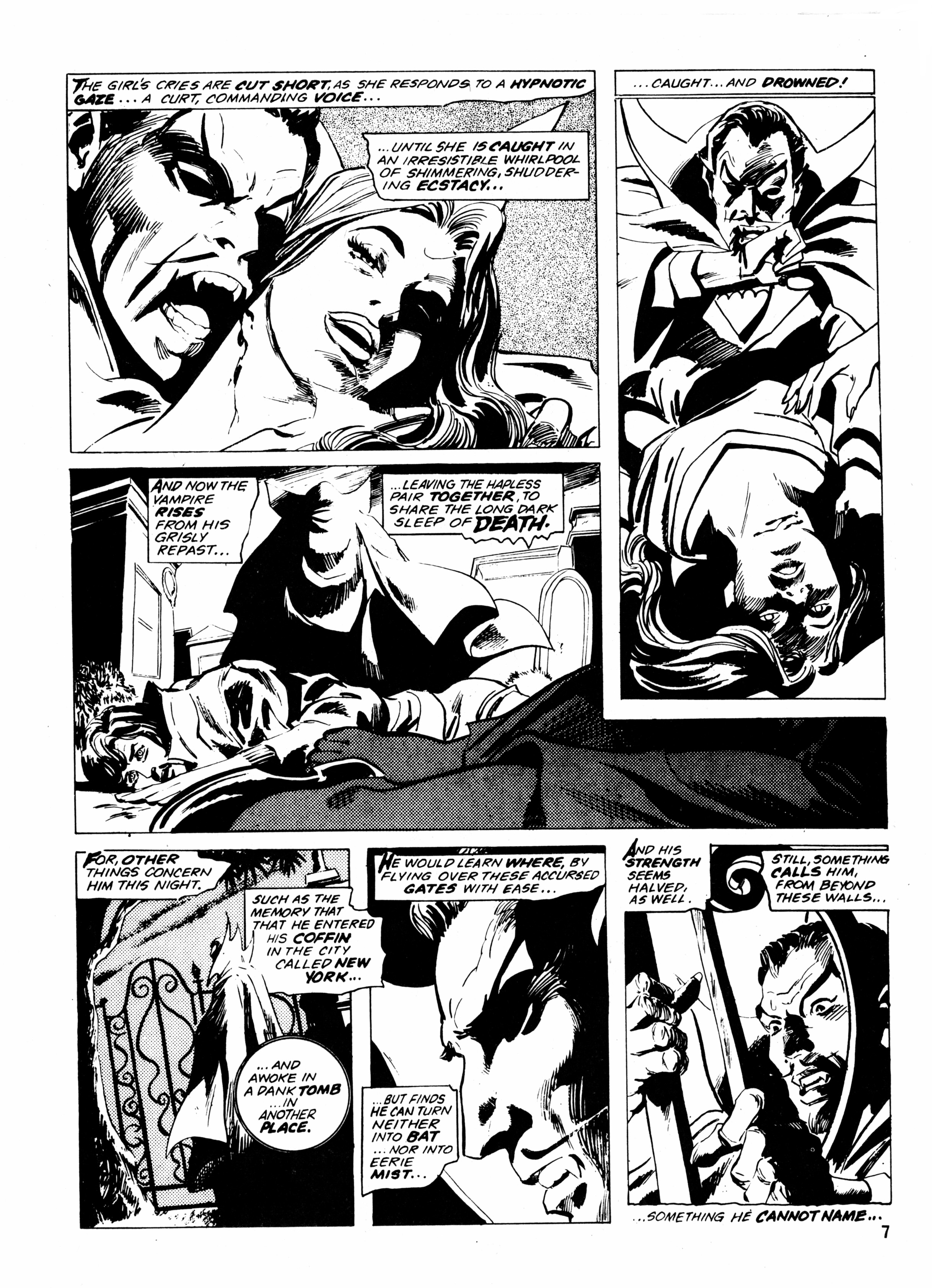Read online Dracula Lives (1974) comic -  Issue #26 - 7