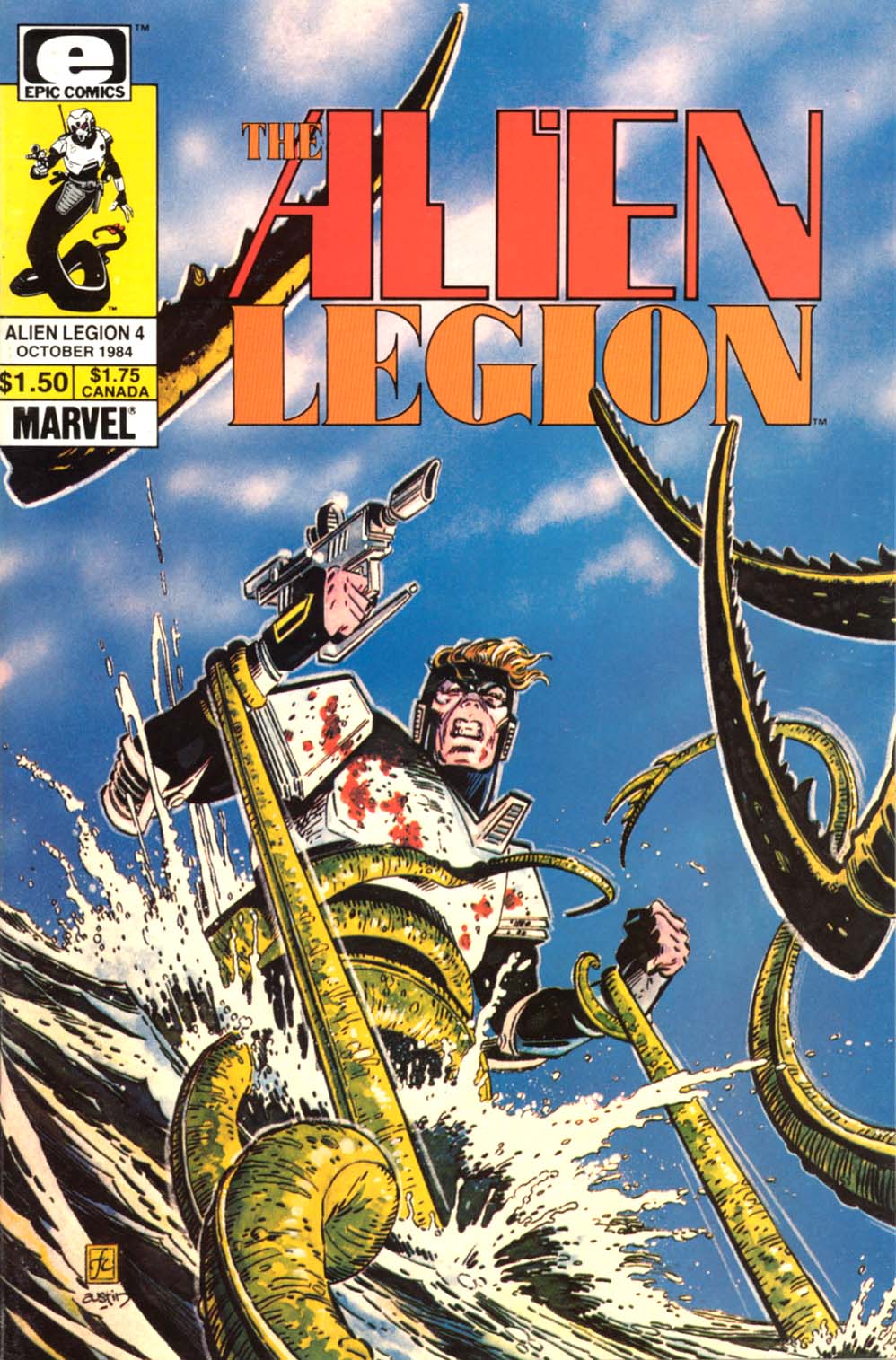 Read online Alien Legion comic -  Issue #4 - 1