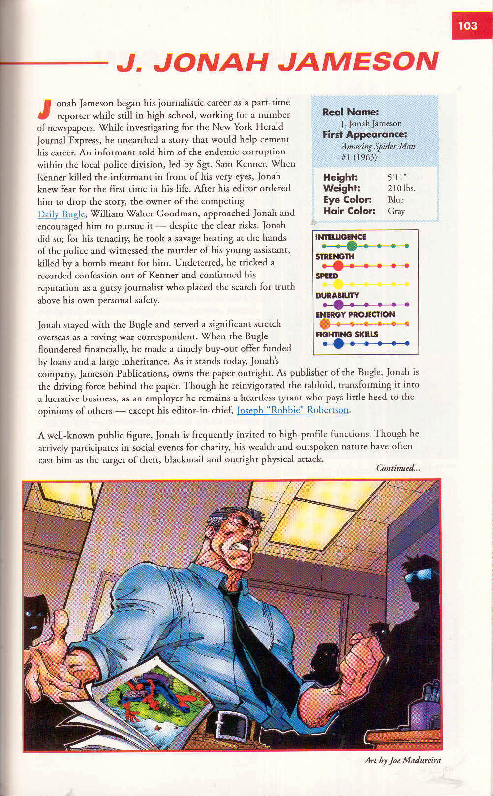 Read online Marvel Encyclopedia comic -  Issue # TPB 4 - 103