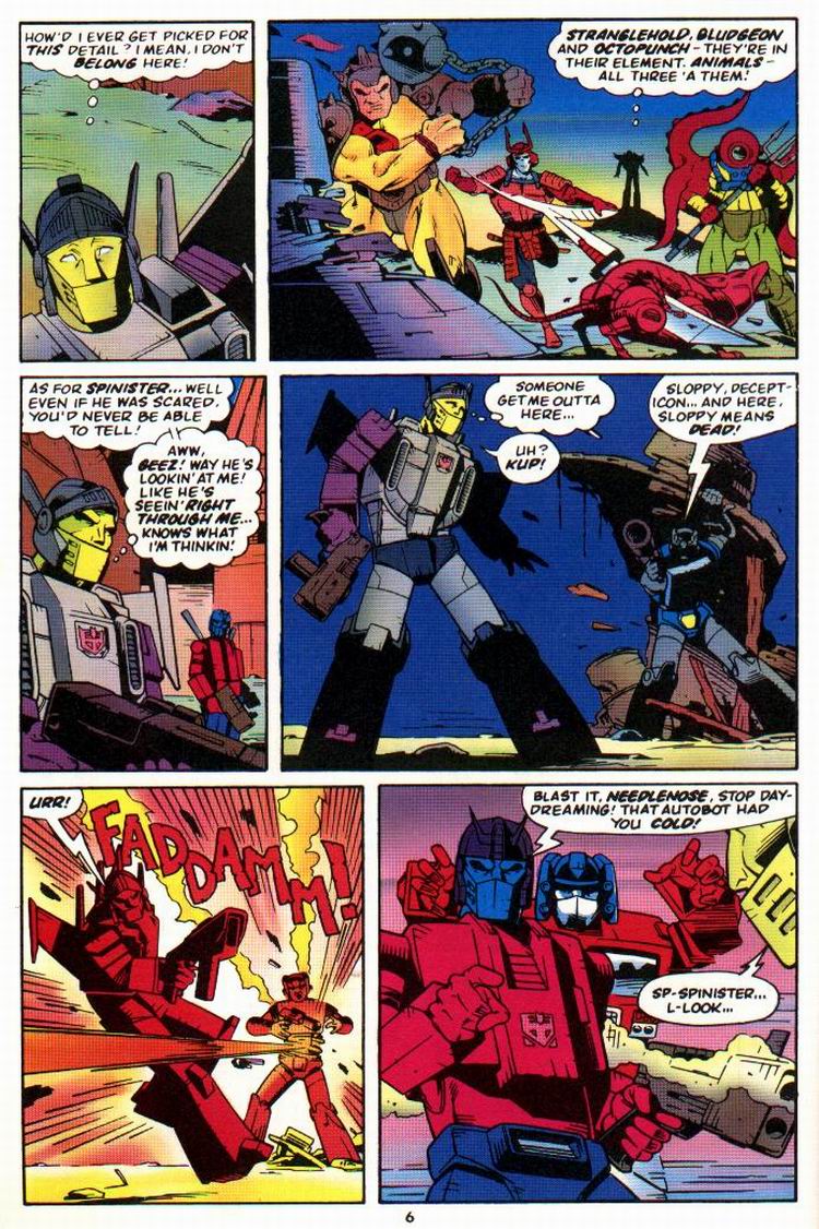 Read online The Transformers Annual comic -  Issue #1991 - 21