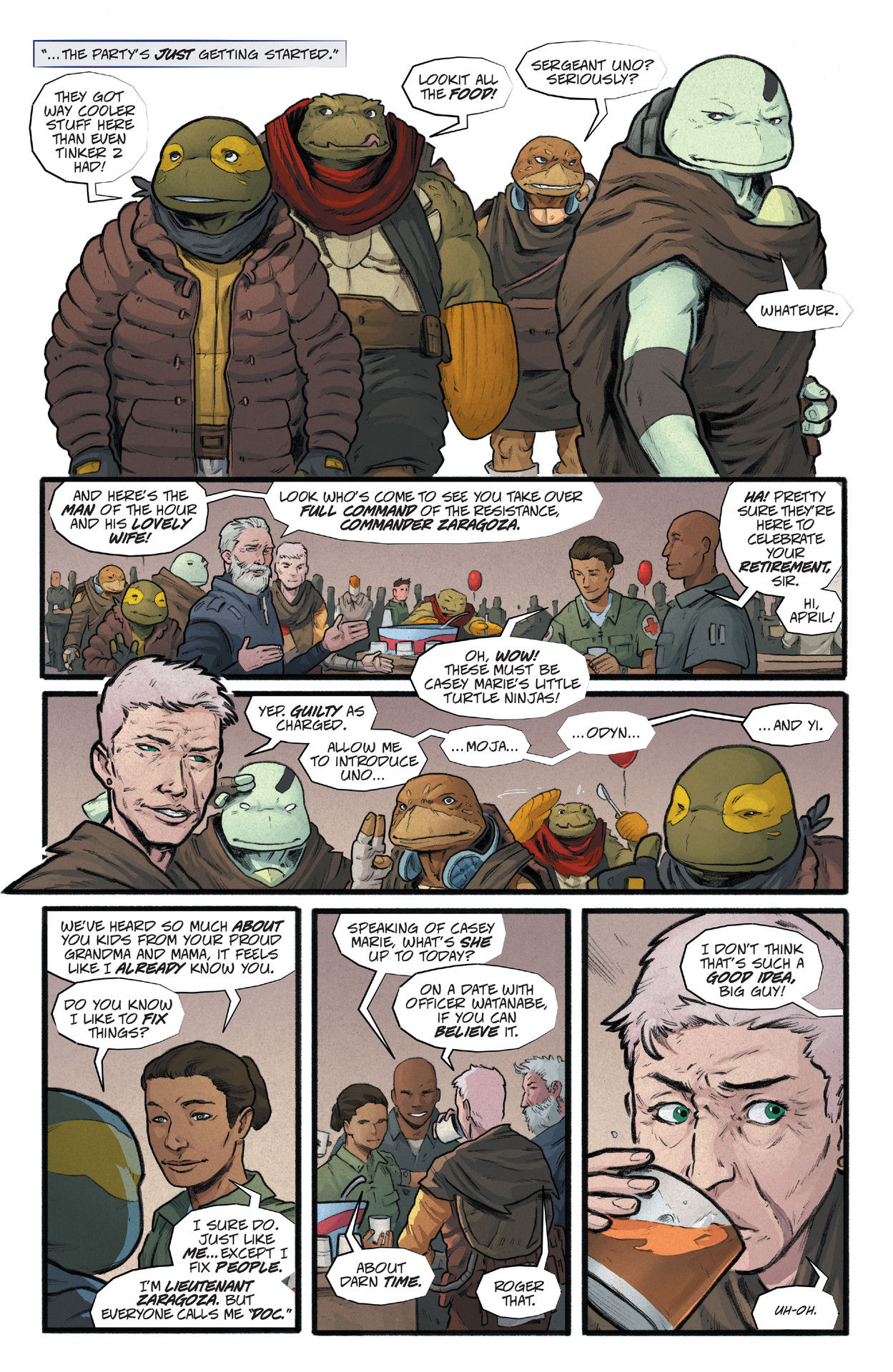 Read online Teenage Mutant Ninja Turtles: The Last Ronin - Lost Day Special comic -  Issue # Full - 41