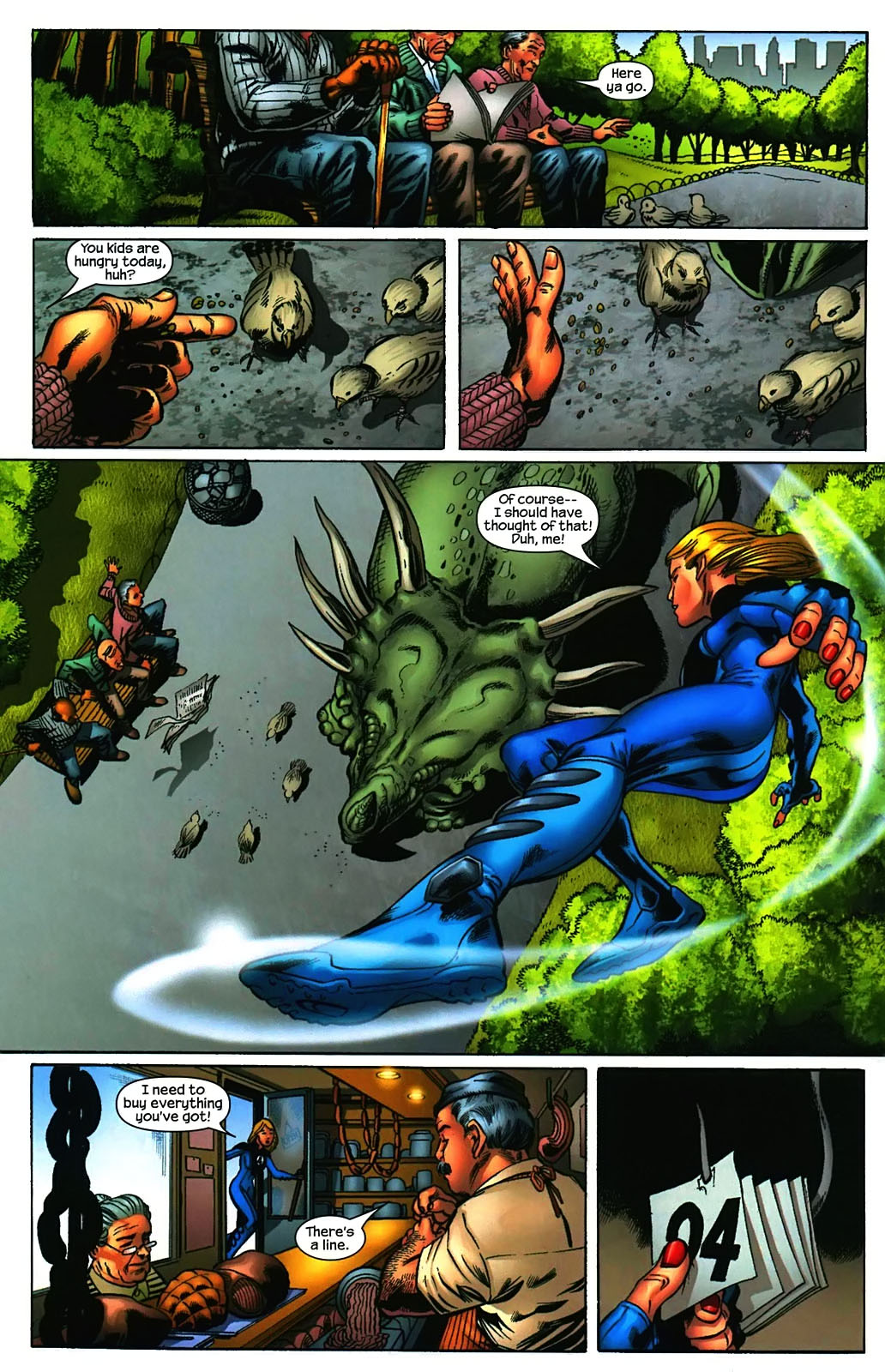 Read online Marvel Adventures Fantastic Four comic -  Issue #5 - 14