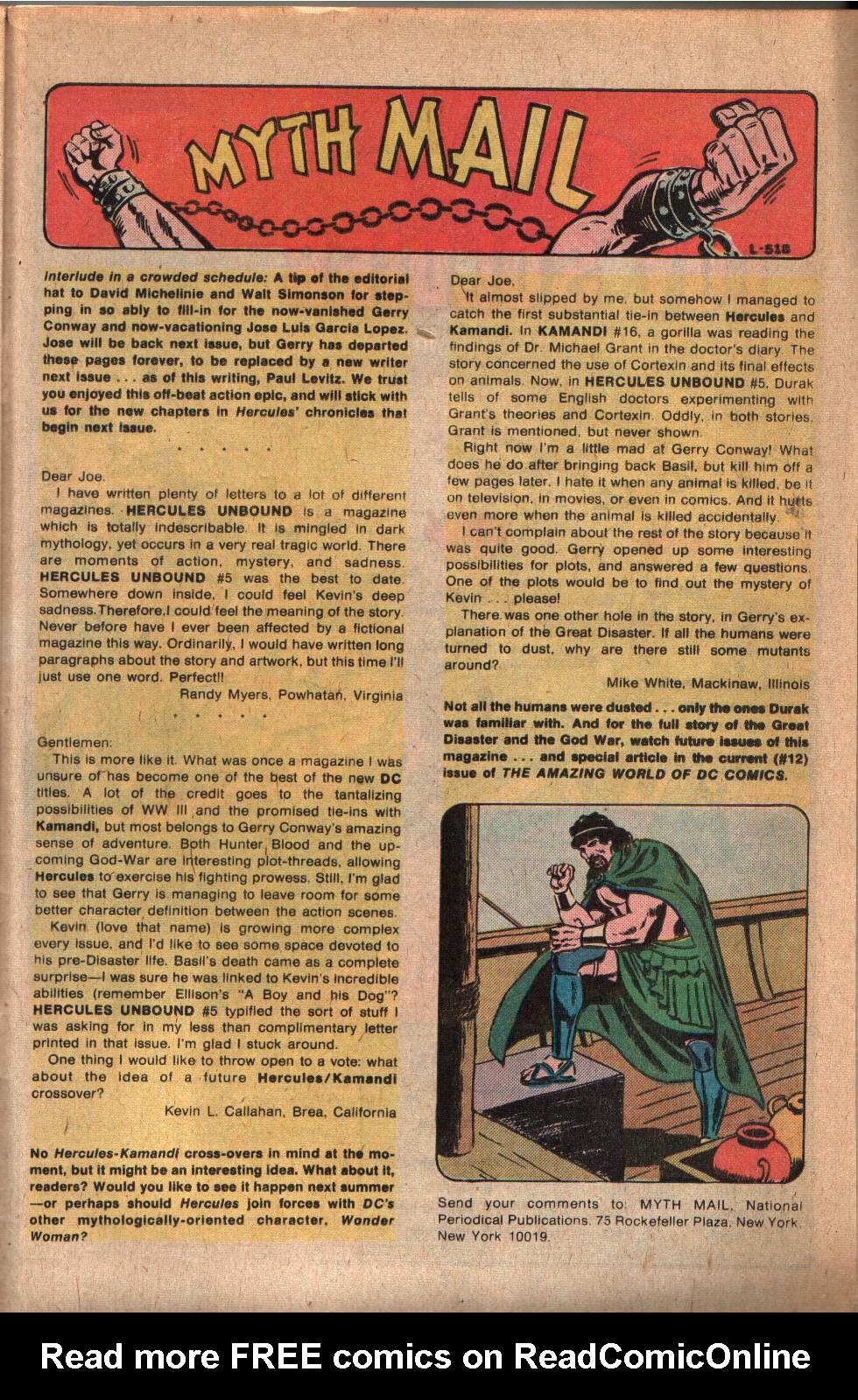 Read online Hercules Unbound comic -  Issue #7 - 33