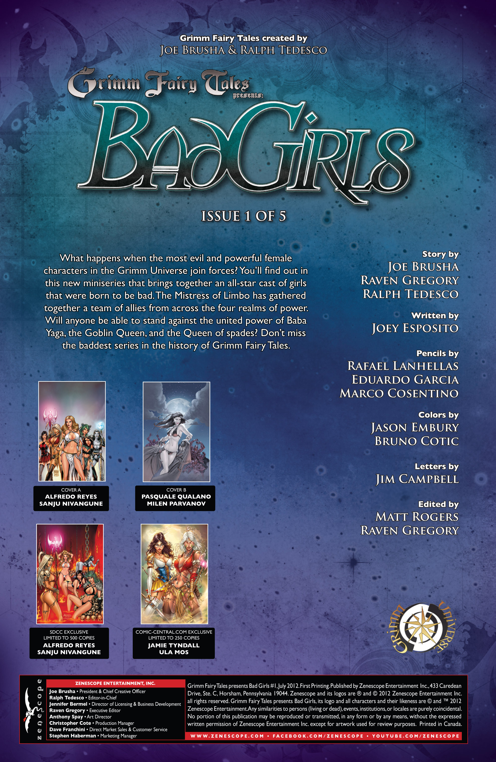 Read online Grimm Fairy Tales presents Bad Girls comic -  Issue # TPB - 6