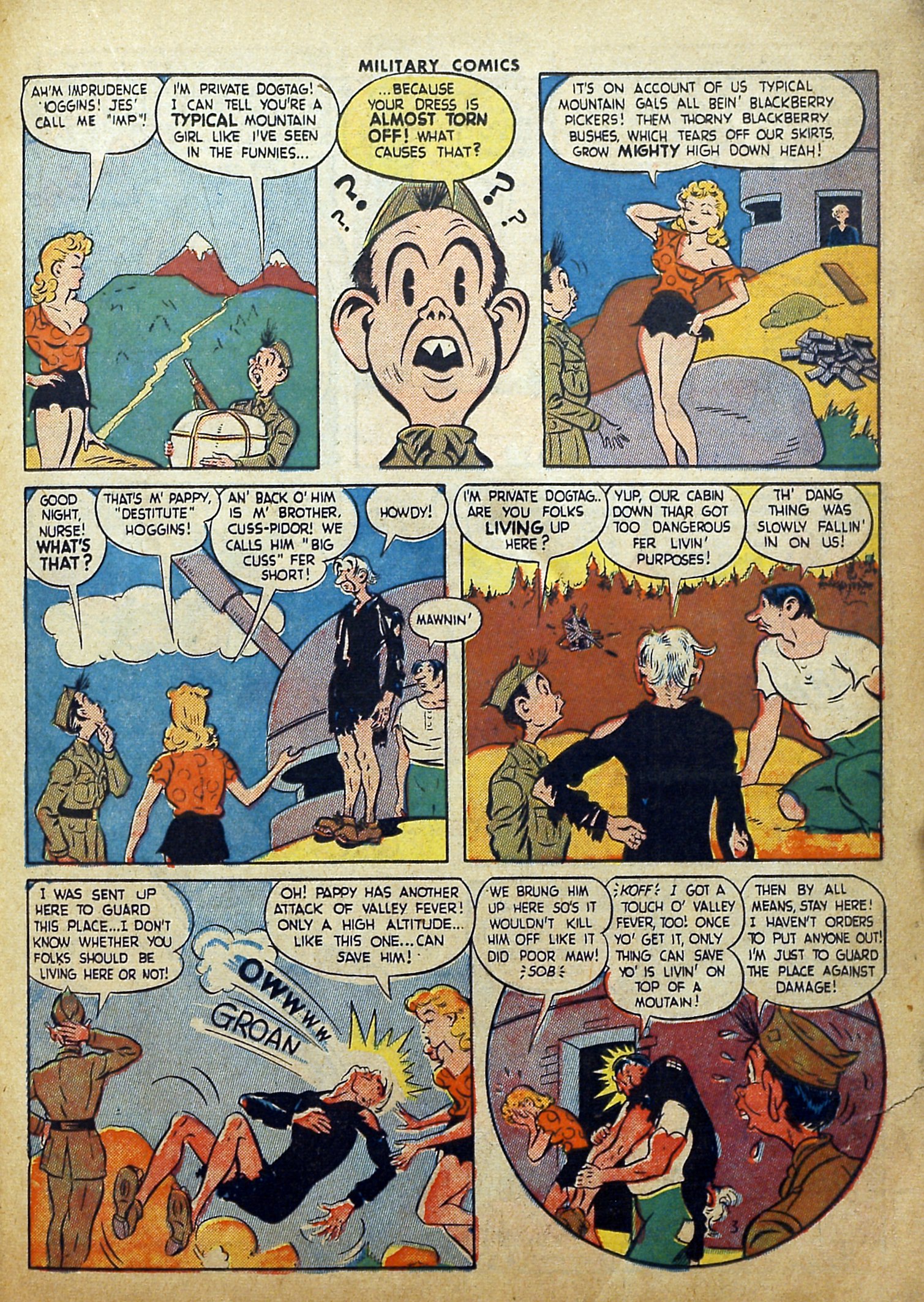 Read online Military Comics comic -  Issue #26 - 33