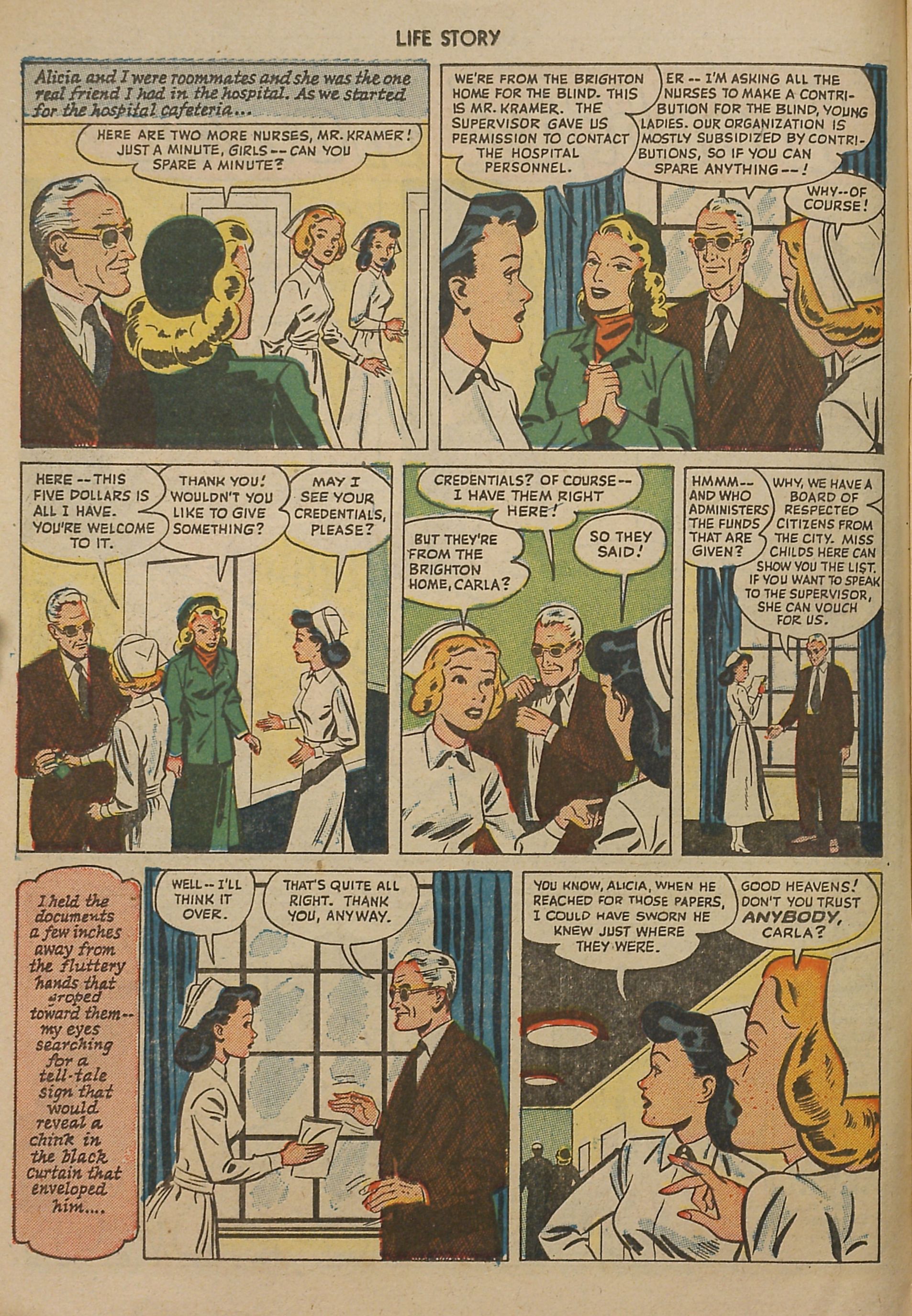 Read online Life Story comic -  Issue #6 - 18