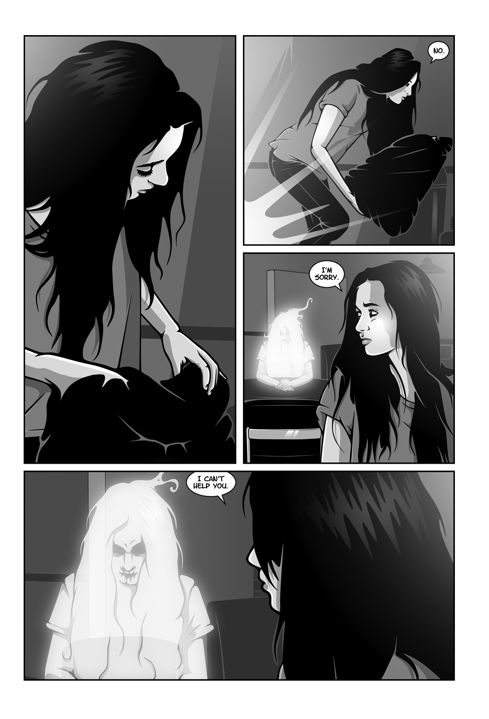 Read online Hollow Girl comic -  Issue #10 - 18