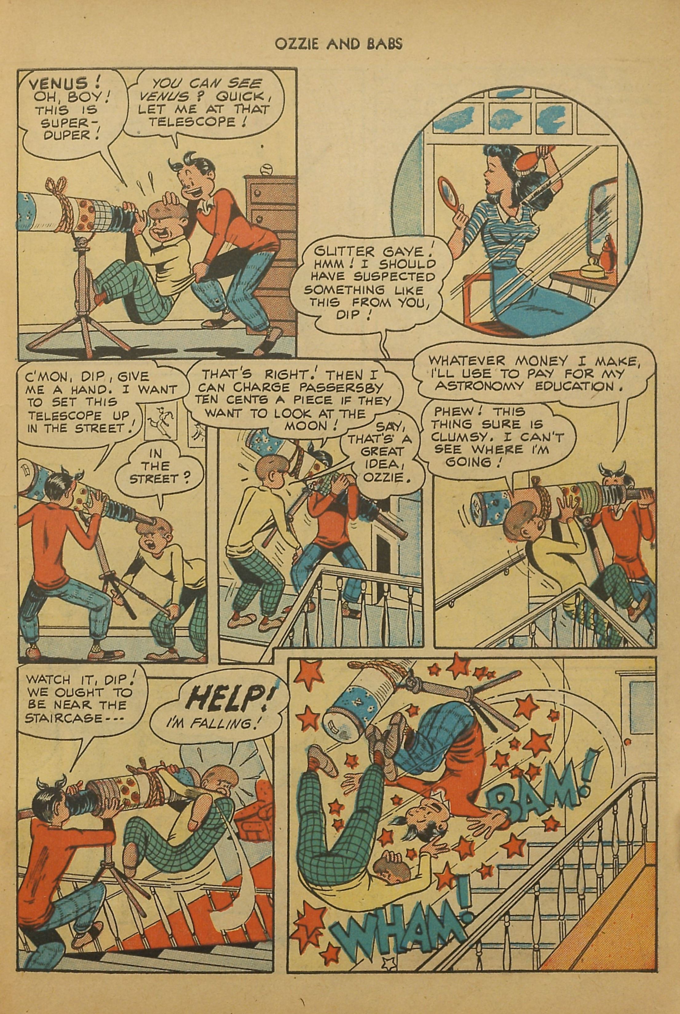 Read online Ozzie And Babs comic -  Issue #6 - 19