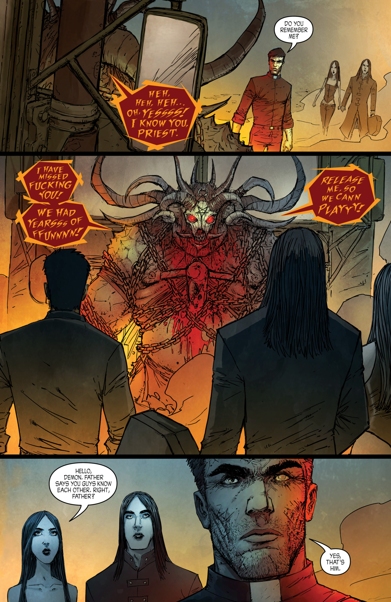 Read online John Carpenter's Night Terrors comic -  Issue #13 Horseman - 133