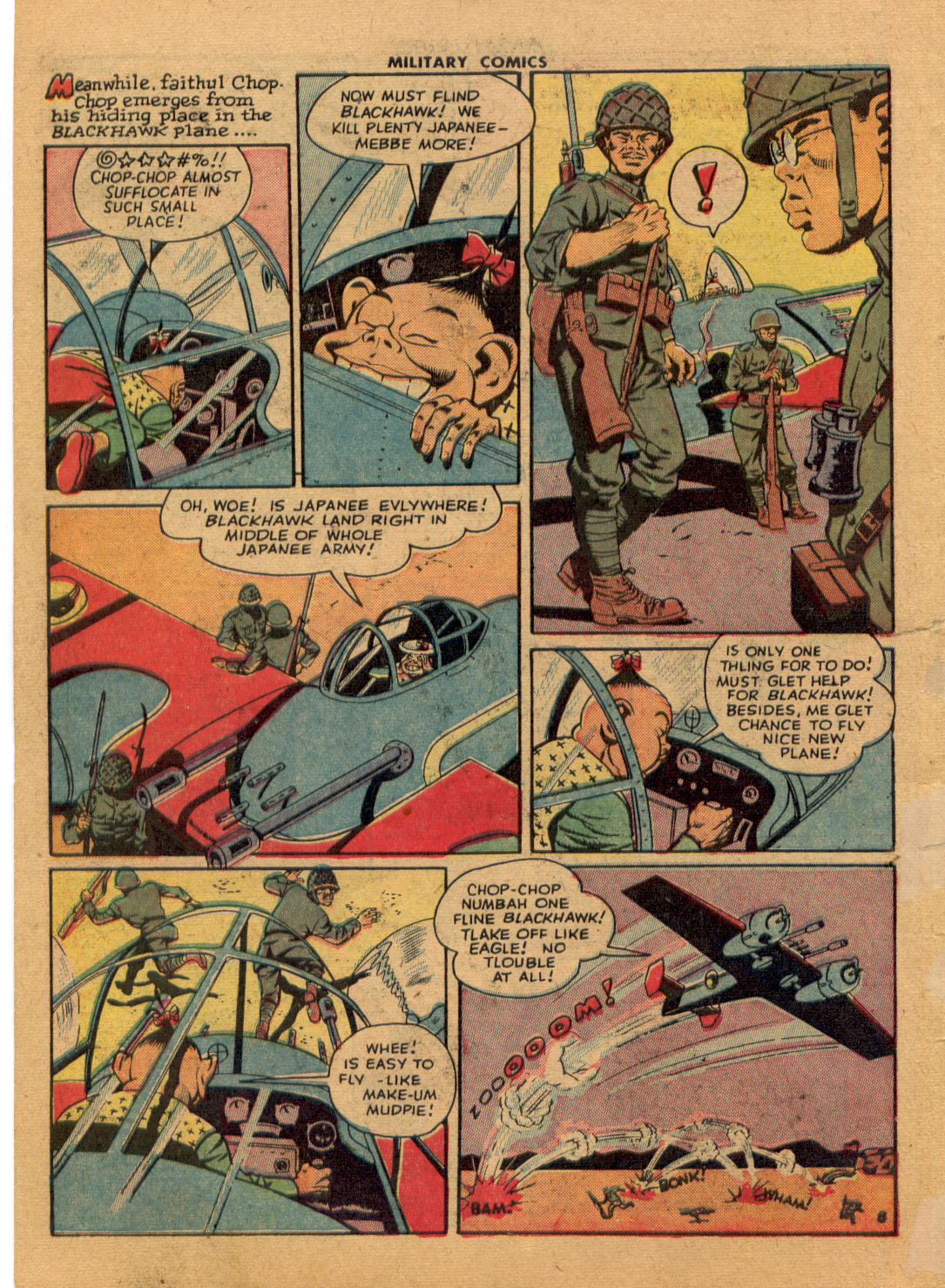 Read online Military Comics comic -  Issue #30 - 9