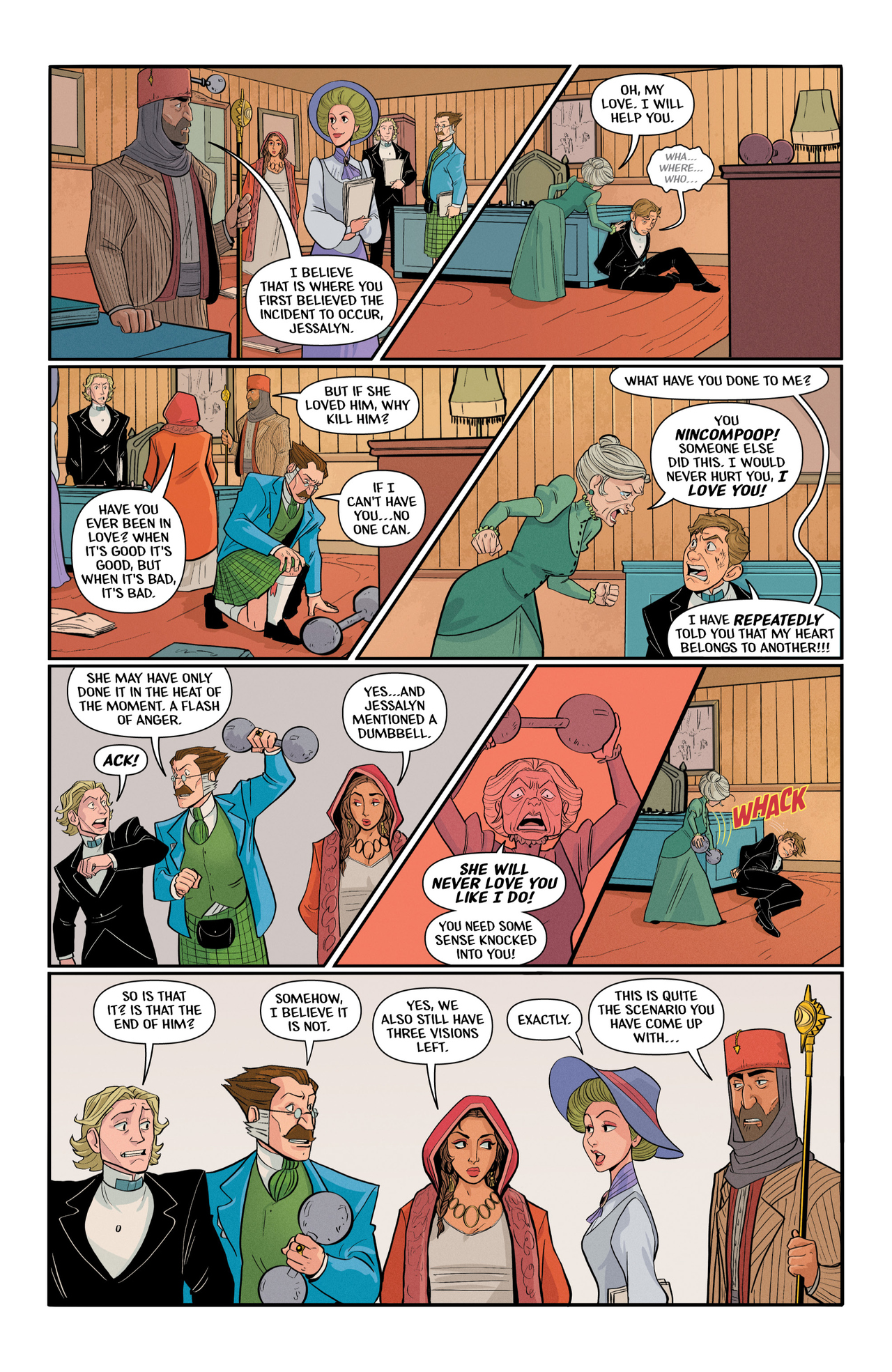 Read online Mysterium comic -  Issue #3 - 20