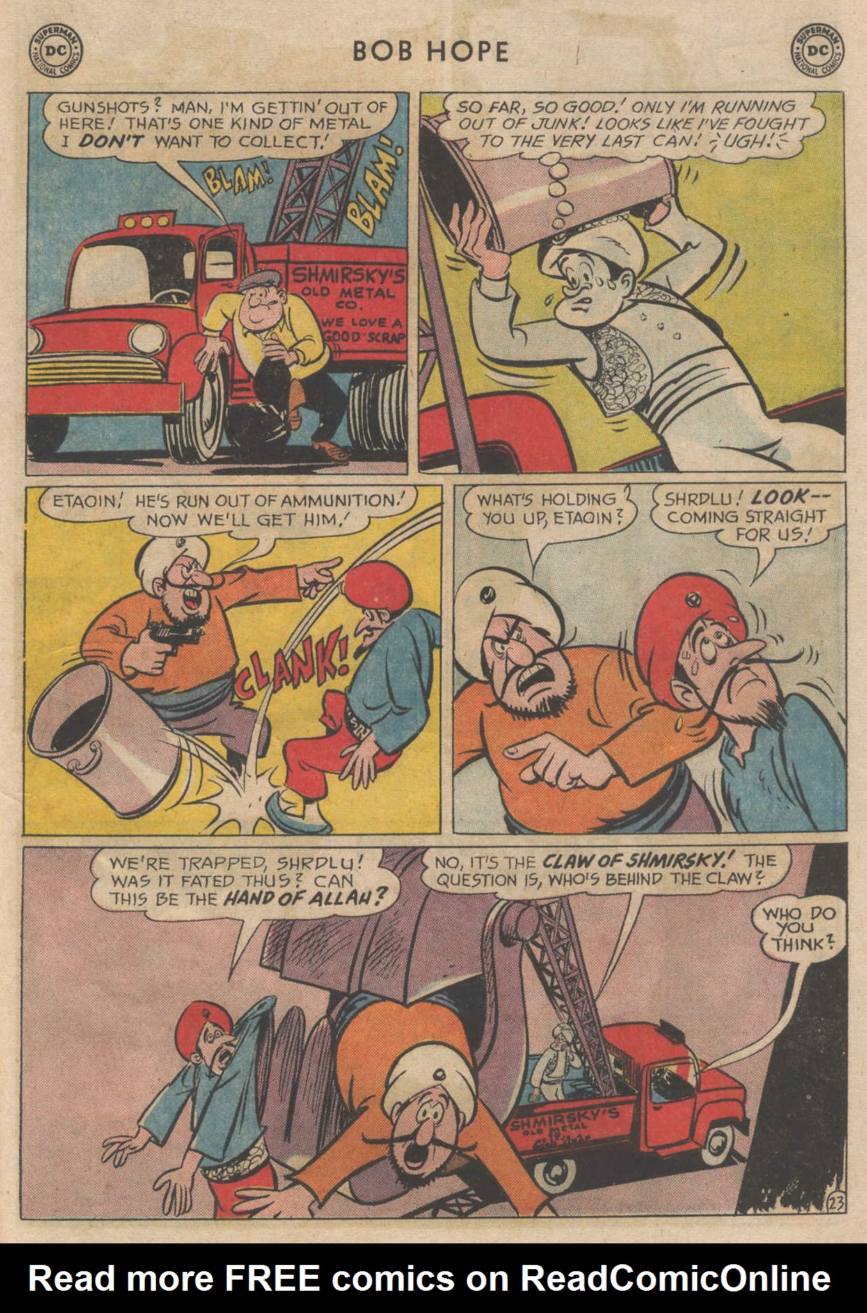Read online The Adventures of Bob Hope comic -  Issue #90 - 31