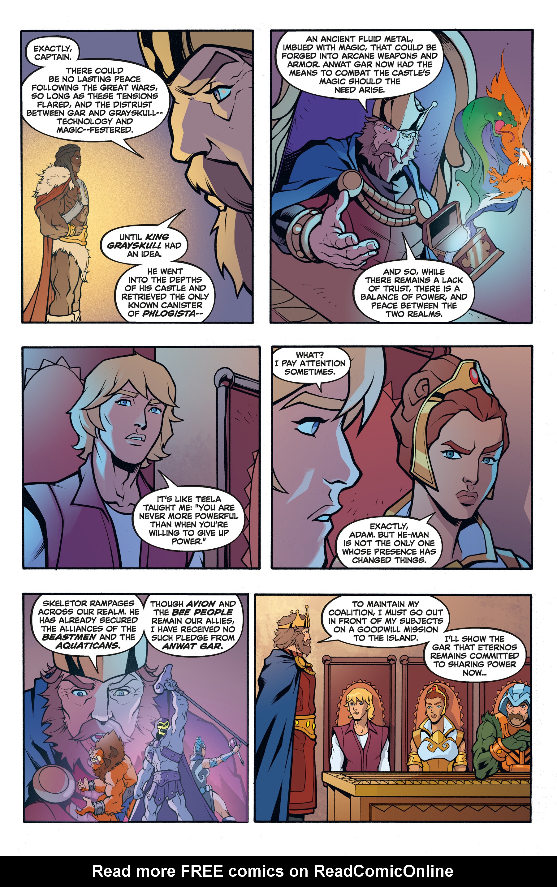 Read online Masters of the Universe: Forge of Destiny comic -  Issue #1 - 10