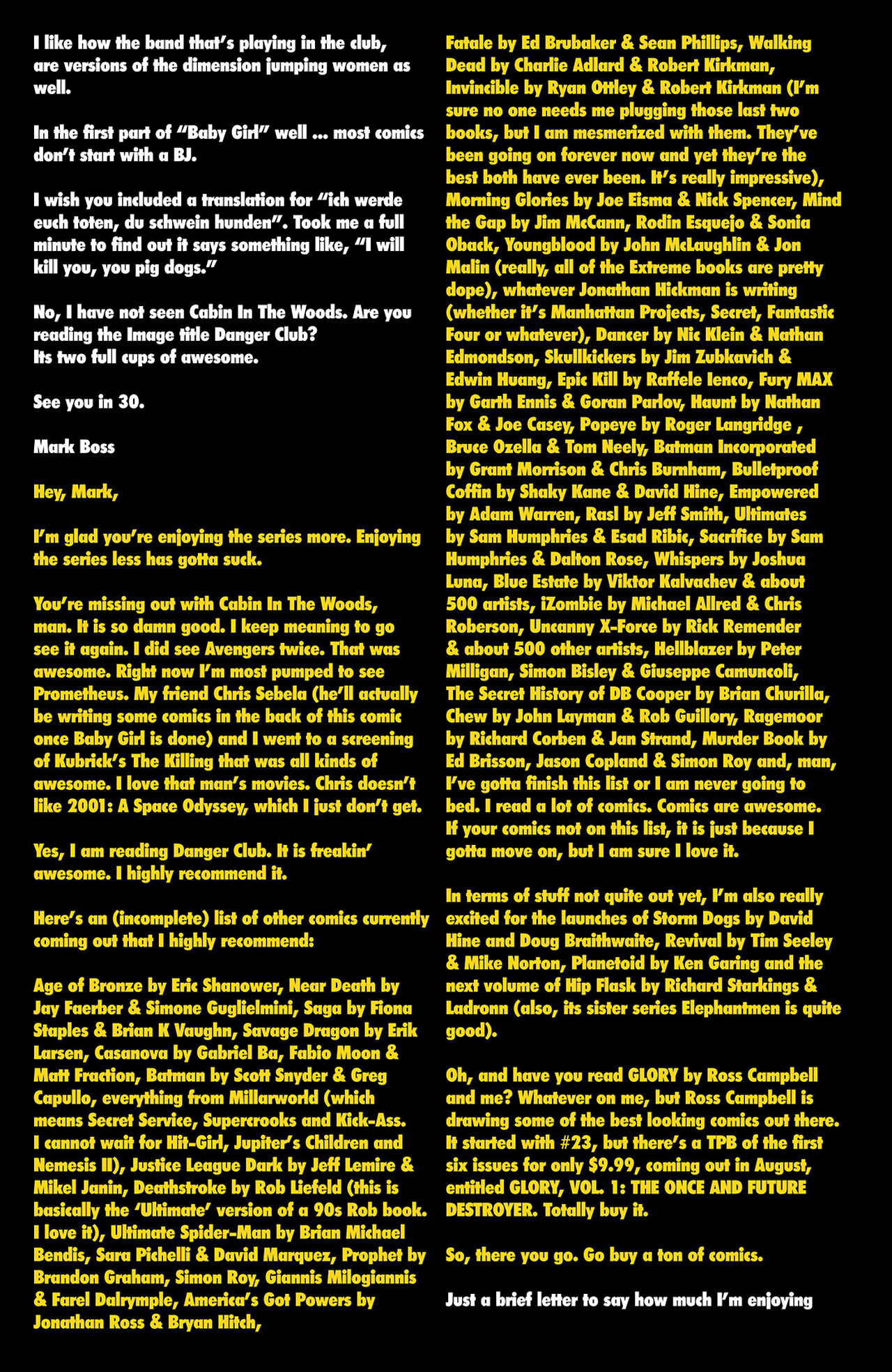 Read online Hell Yeah comic -  Issue #4 - 24