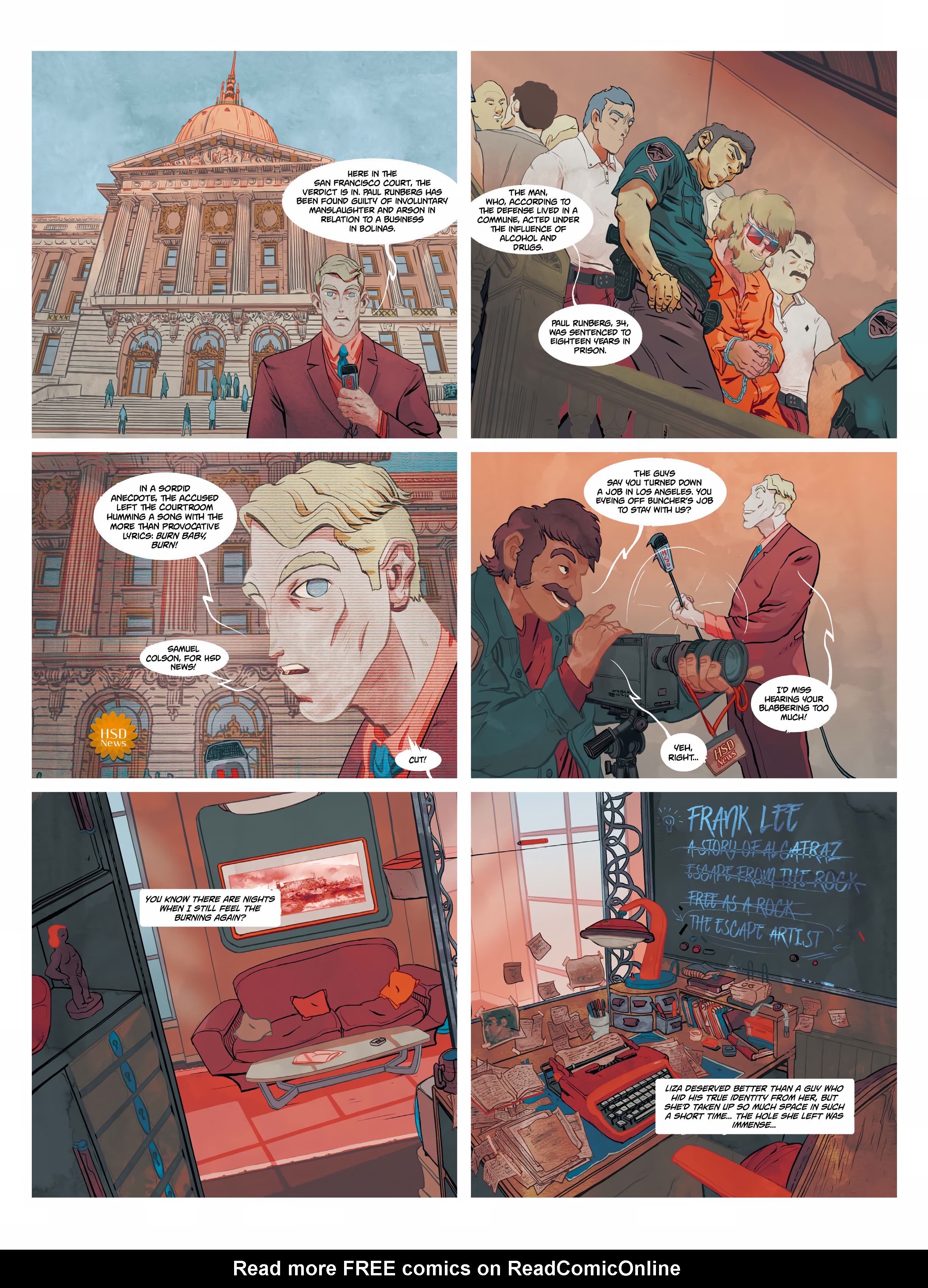 Read online Frank Lee: After Alcatraz comic -  Issue # TPB - 85