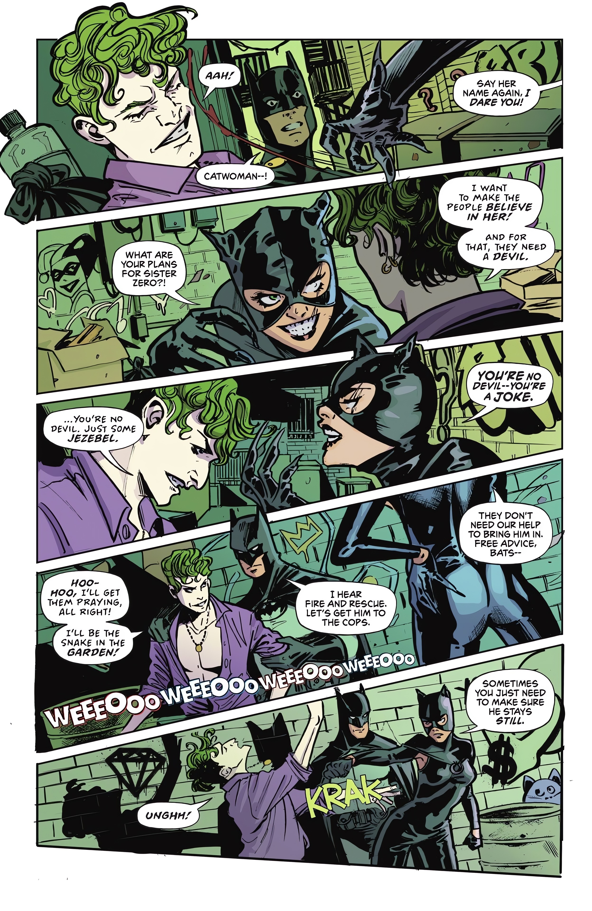 Read online Knight Terrors: Catwoman comic -  Issue #2 - 8