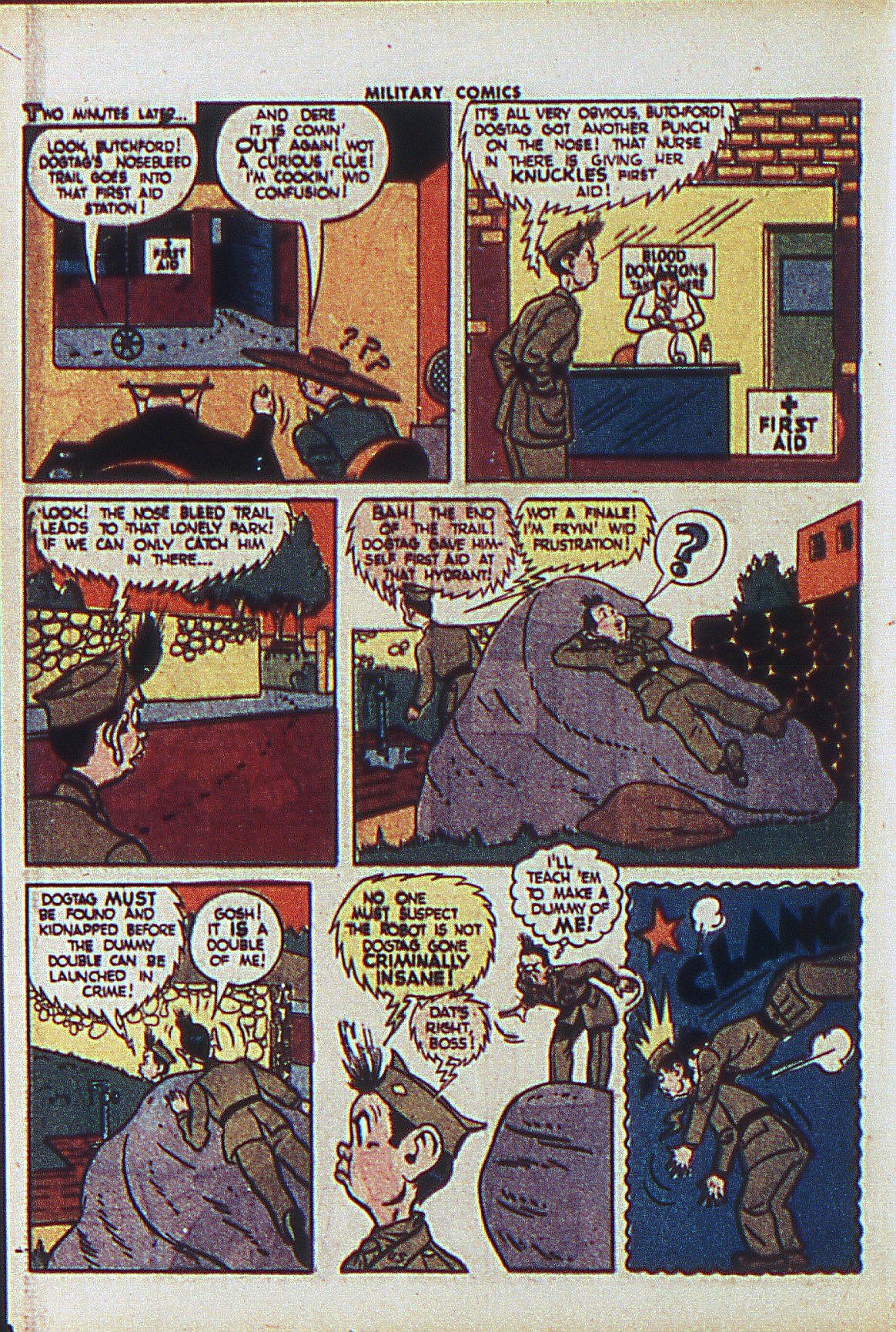 Read online Military Comics comic -  Issue #27 - 33