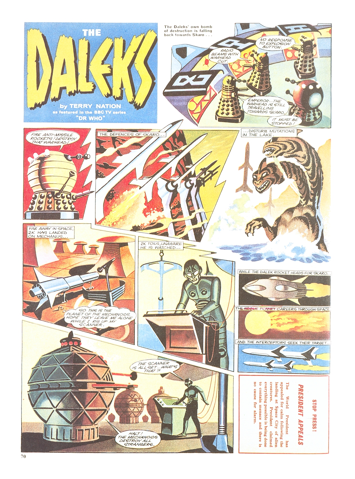 Read online Dalek Chronicles comic -  Issue # TPB - 70