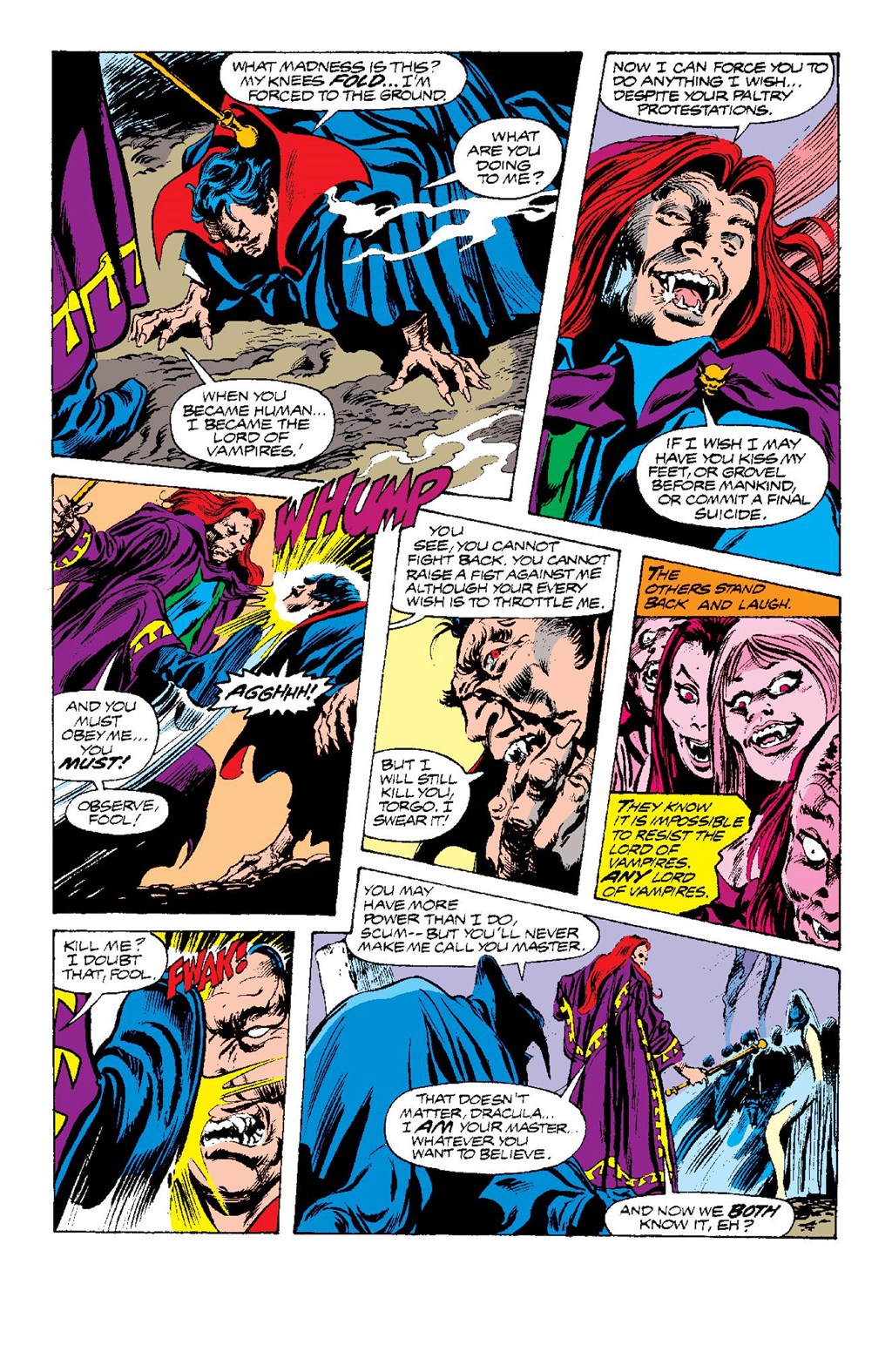 Read online Tomb of Dracula (1972) comic -  Issue # _The Complete Collection 5 (Part 4) - 9