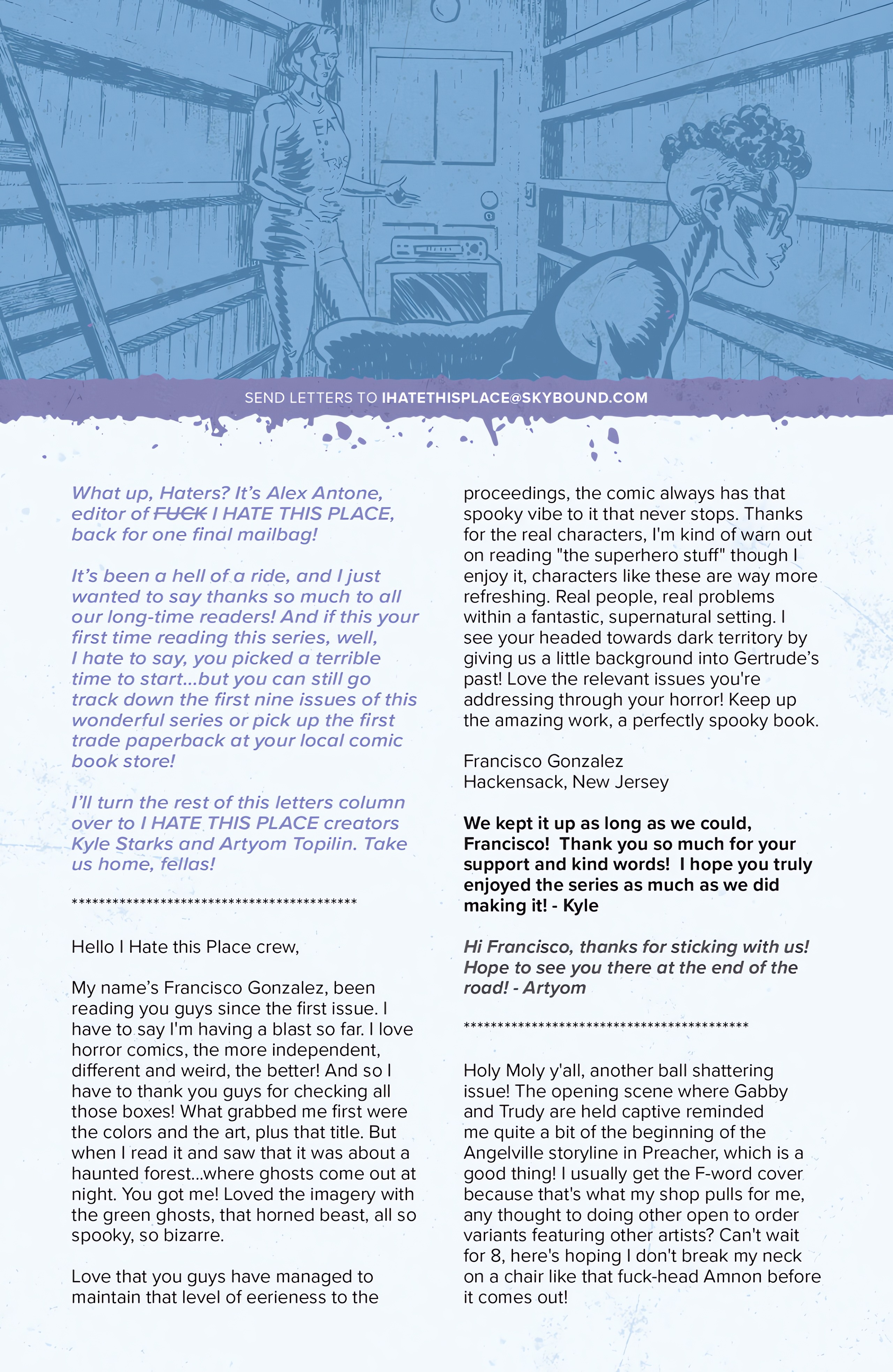 Read online I Hate This Place comic -  Issue #10 - 25