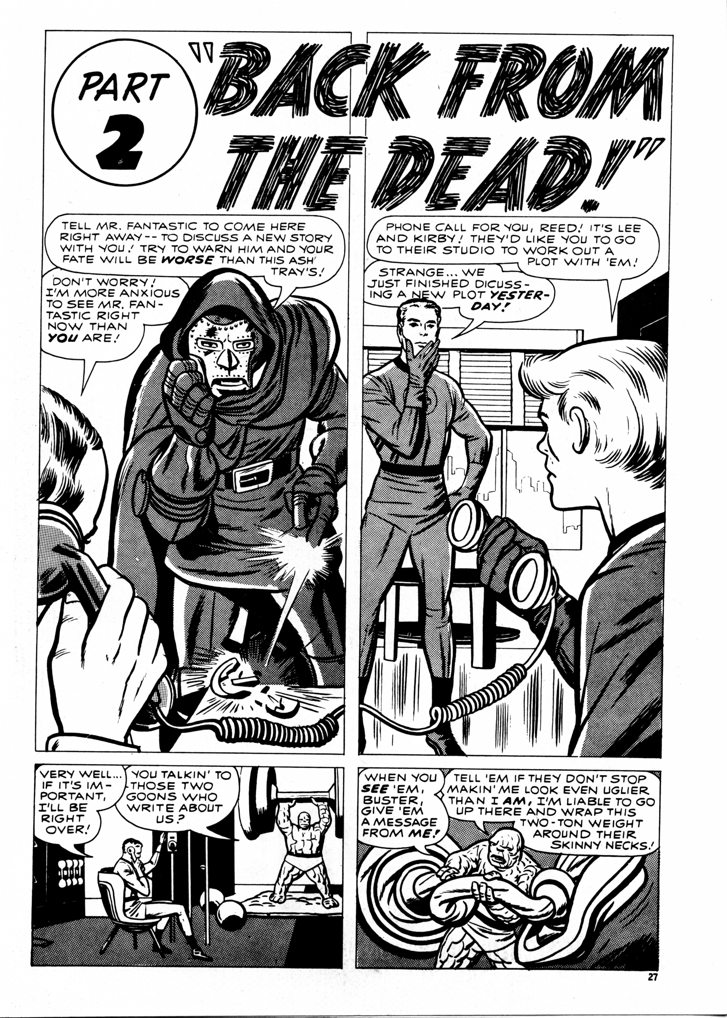 Read online Fantastic Four (1982) comic -  Issue #20 - 27