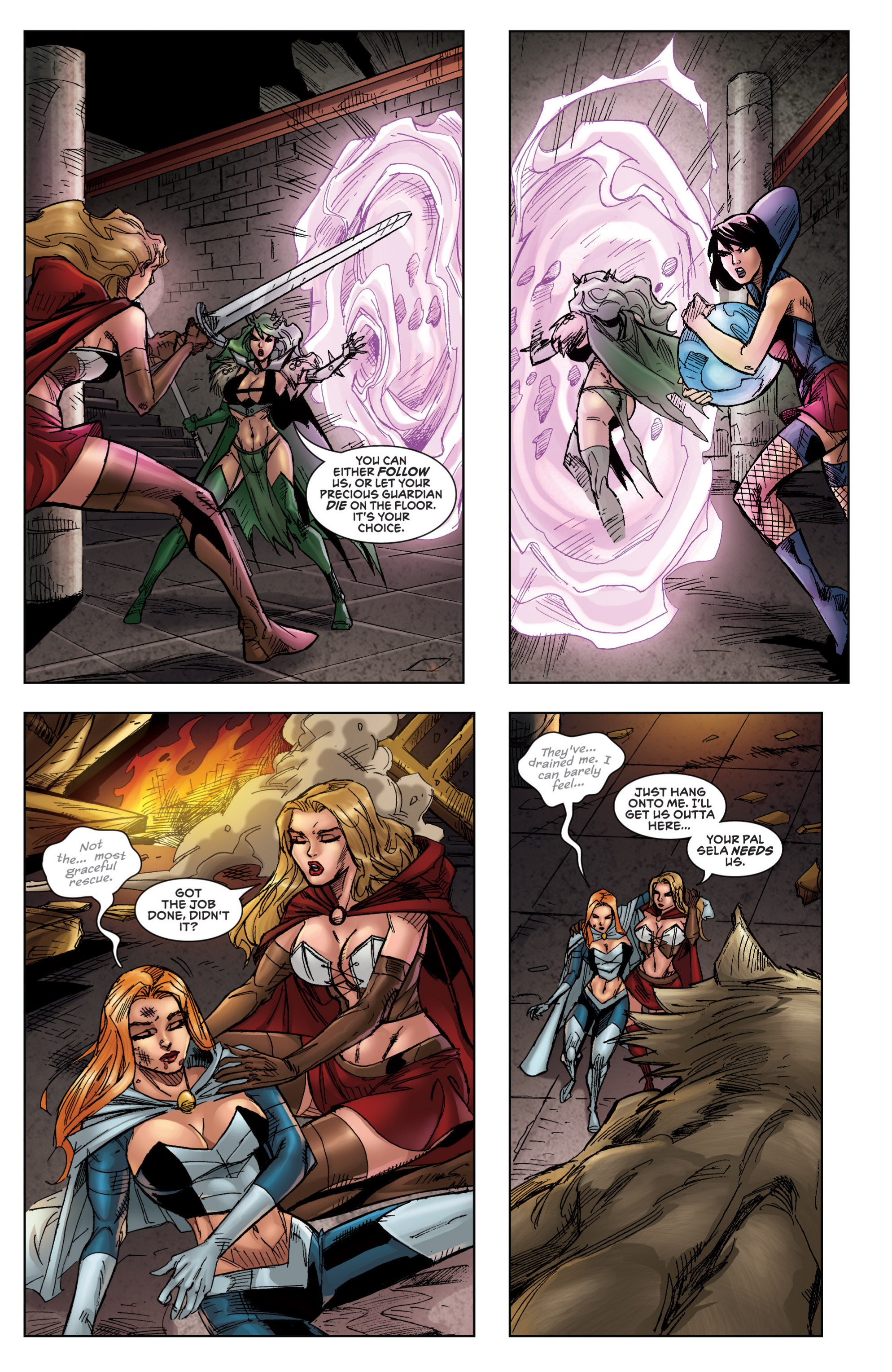 Read online Grimm Fairy Tales presents Bad Girls comic -  Issue # TPB - 109